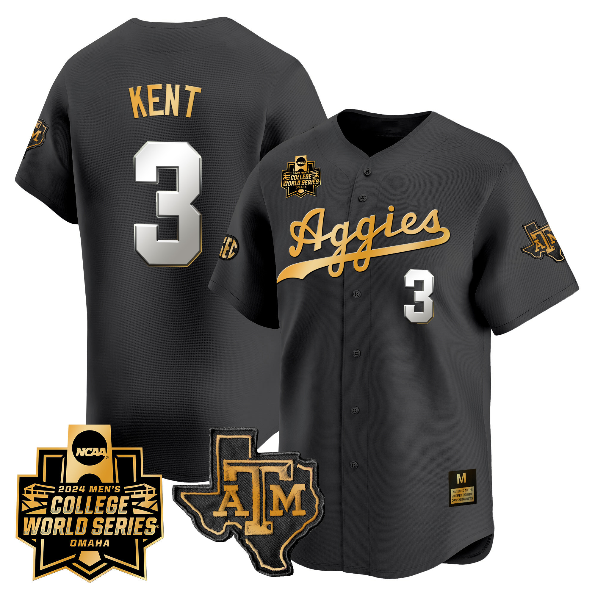 Texas A&ampM Aggies College World Series Vapor Premier Limited Jersey - All Stitched #35 YJHK9GXV
