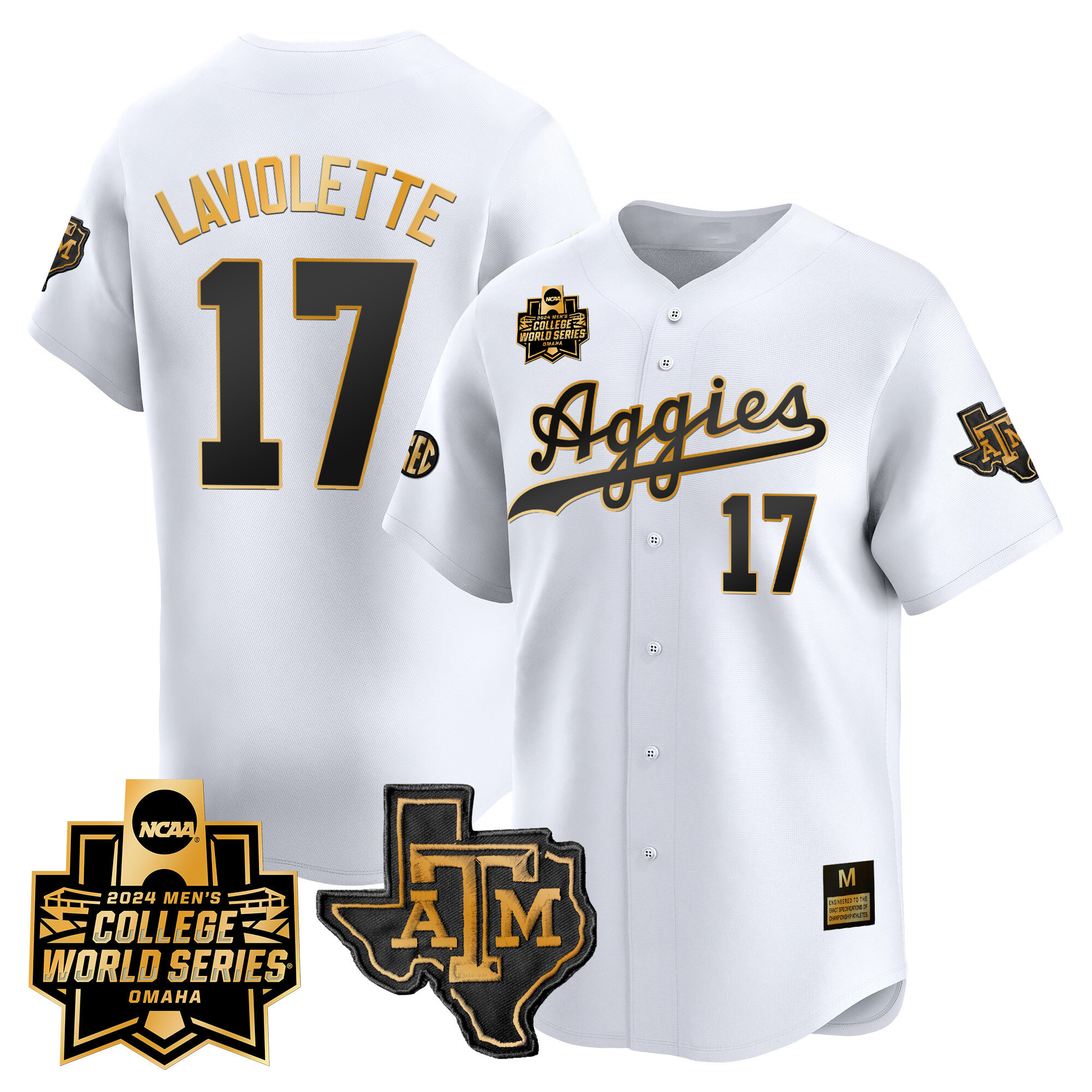 Texas A&ampM Aggies College World Series Vapor Premier Limited Jersey - All Stitched #41 7FNVUGXV
