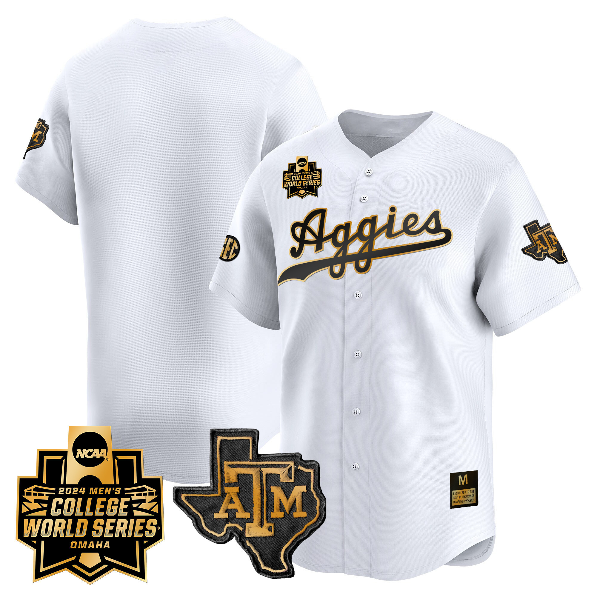 Texas A&ampM Aggies College World Series Vapor Premier Limited Jersey - All Stitched #48 Z2YQWGXV