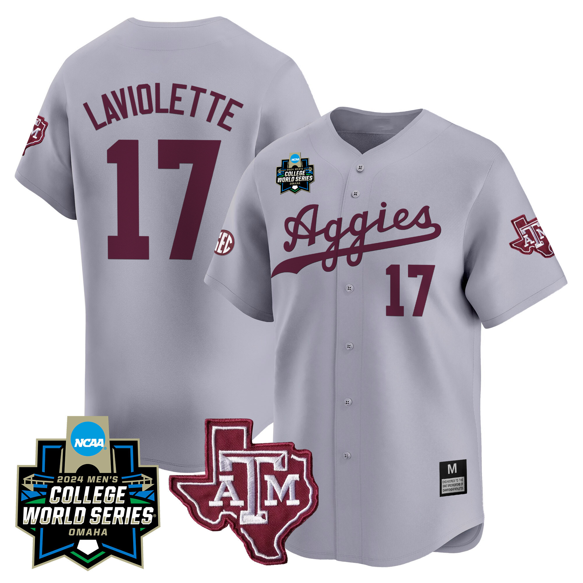 Texas A&ampM Aggies College World Series Vapor Premier Limited Jersey - All Stitched #9 5PLOZGXV