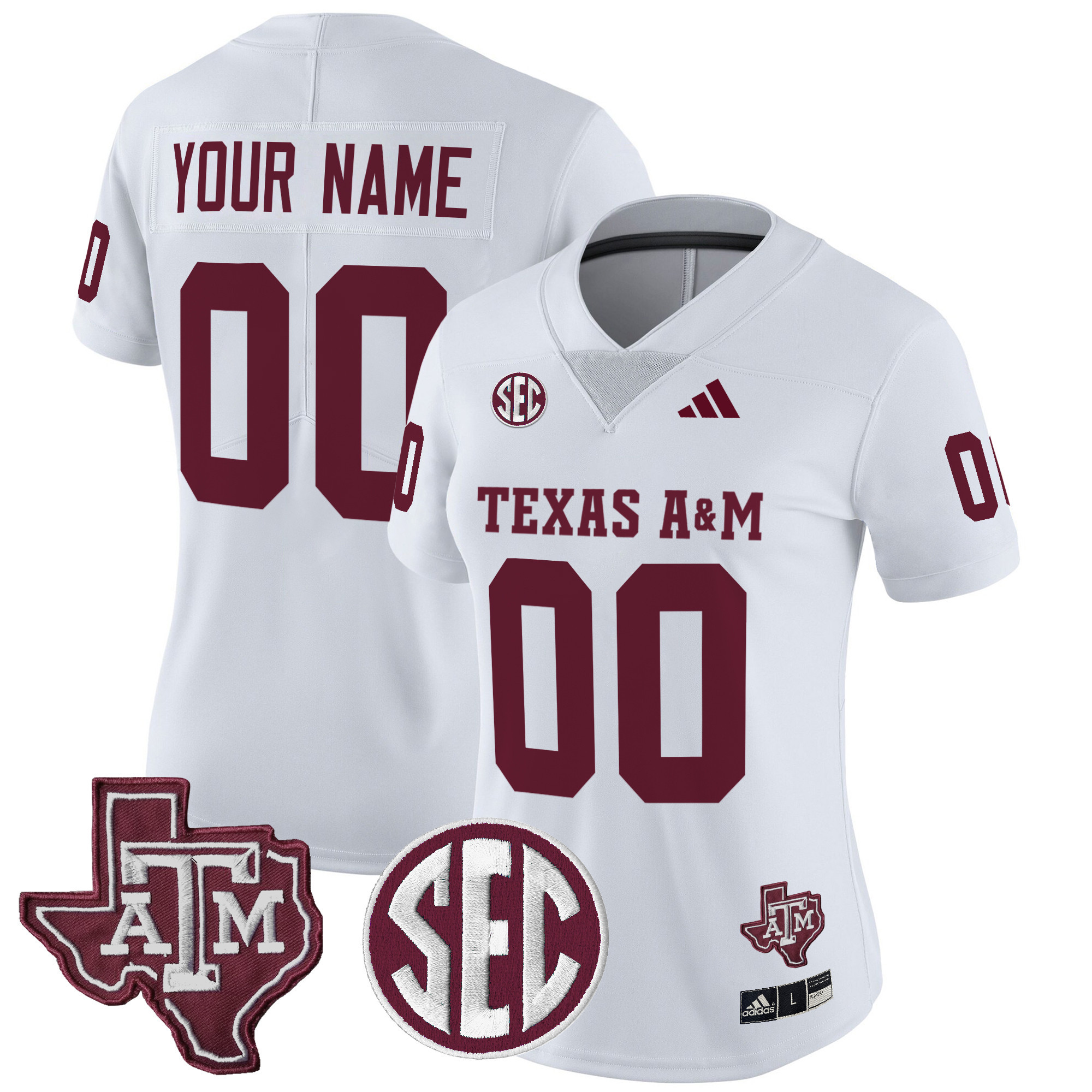 Texas A&ampM Aggies Vapor Limited Custom Jersey - All Stitched #10 F6TFTGXV