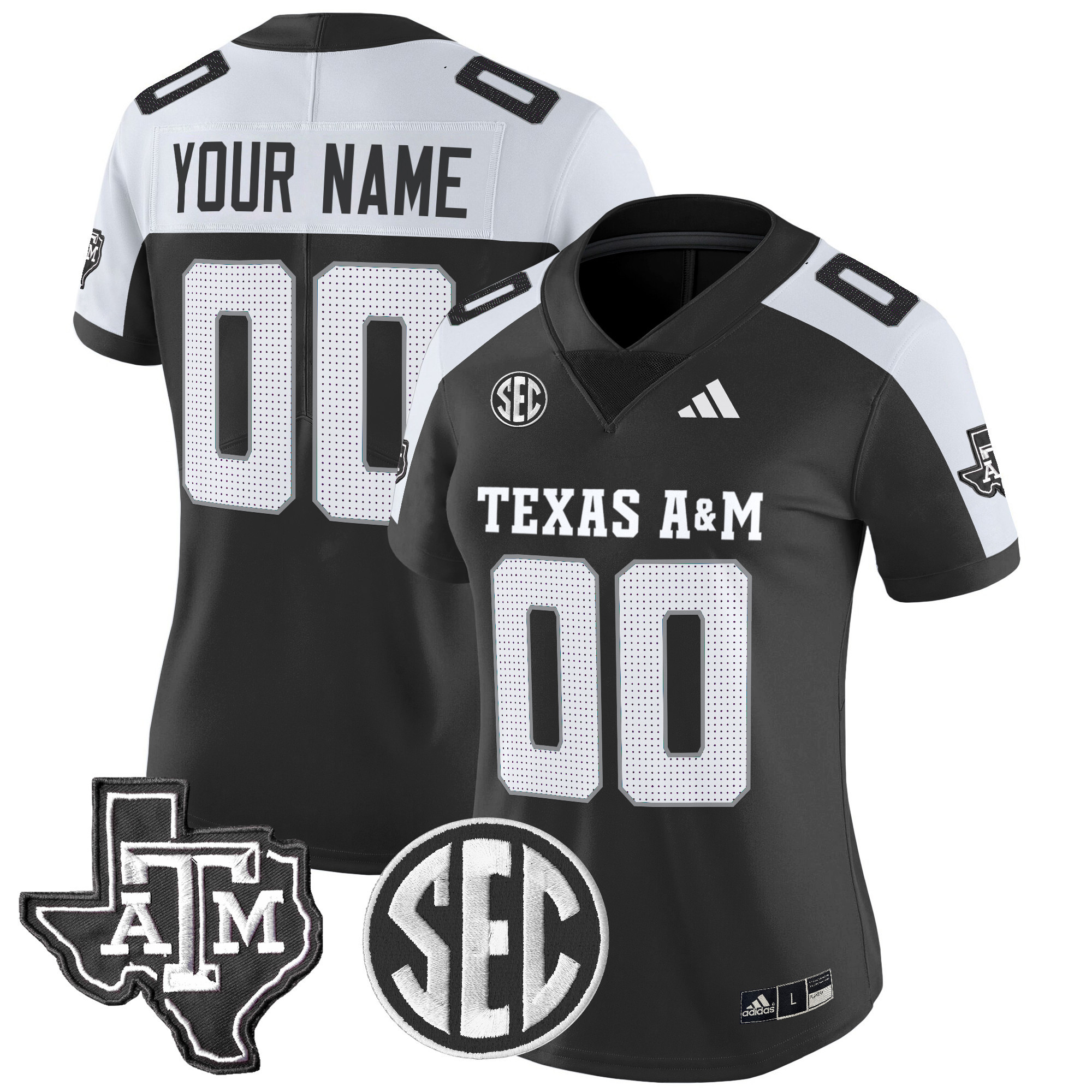 Texas A&ampM Aggies Vapor Limited Custom Jersey - All Stitched #7 DYG01GXV