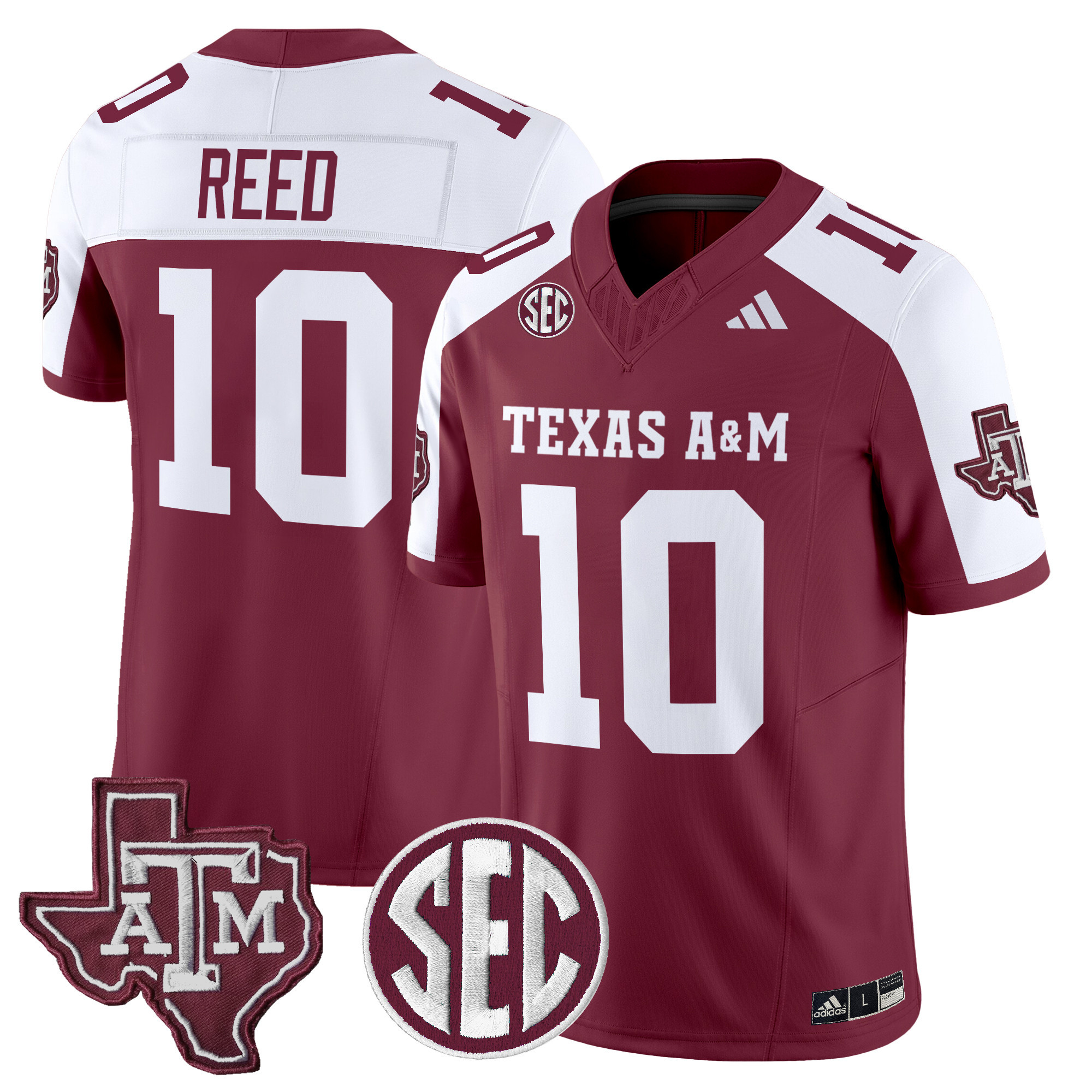 Texas A&ampM Aggies Vapor Limited Jersey - All Stitched #1 DGMOHGXV