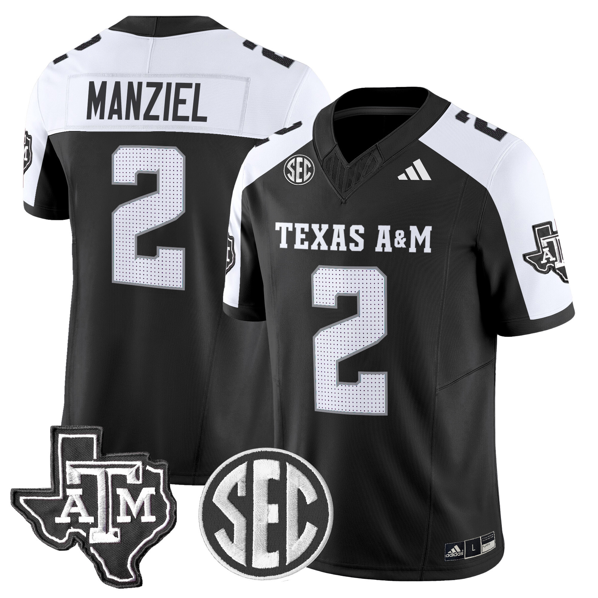 Texas A&ampM Aggies Vapor Limited Jersey - All Stitched #12 EAR84GXV