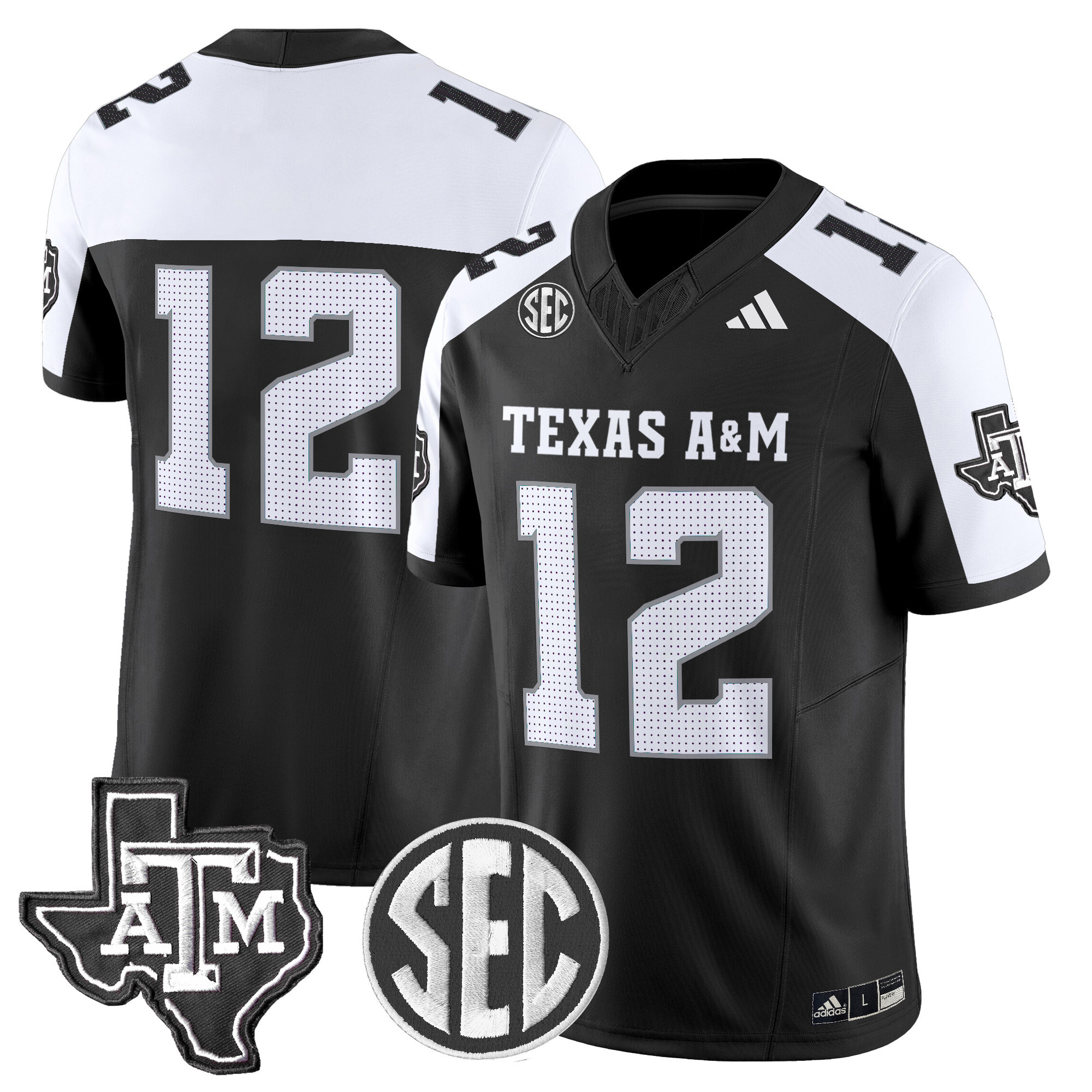 Texas A&ampM Aggies Vapor Limited Jersey - All Stitched #14 DTLHEGXV