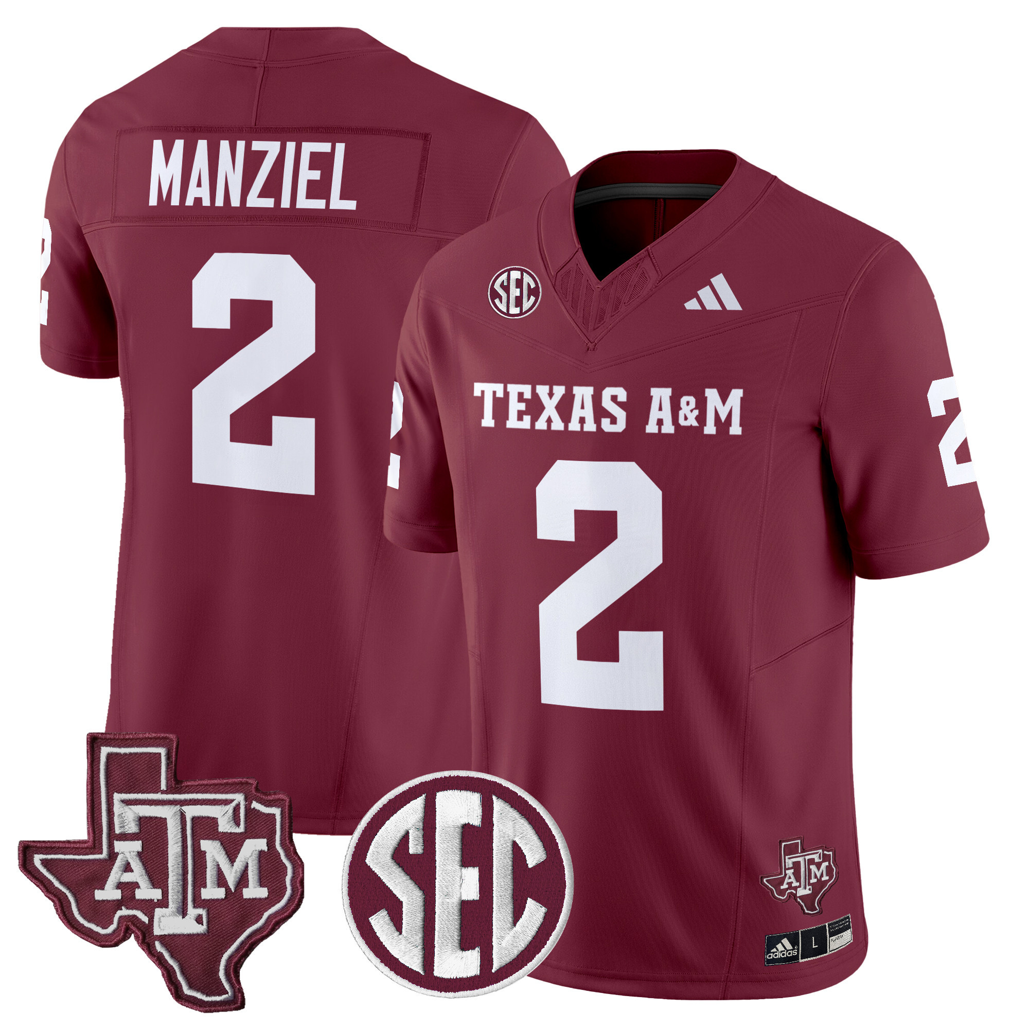 Texas A&ampM Aggies Vapor Limited Jersey - All Stitched #19 KS1G4GXV