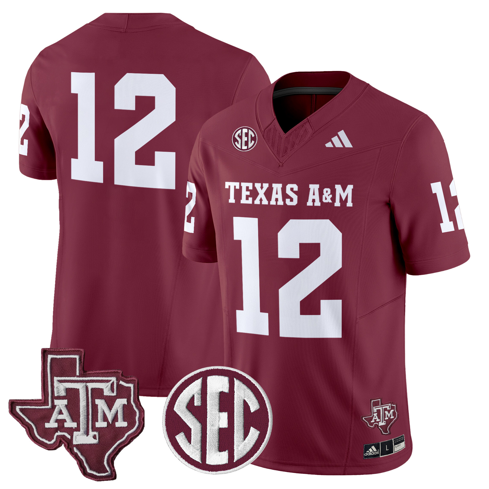 Texas A&ampM Aggies Vapor Limited Jersey - All Stitched #21 IXUGAGXV