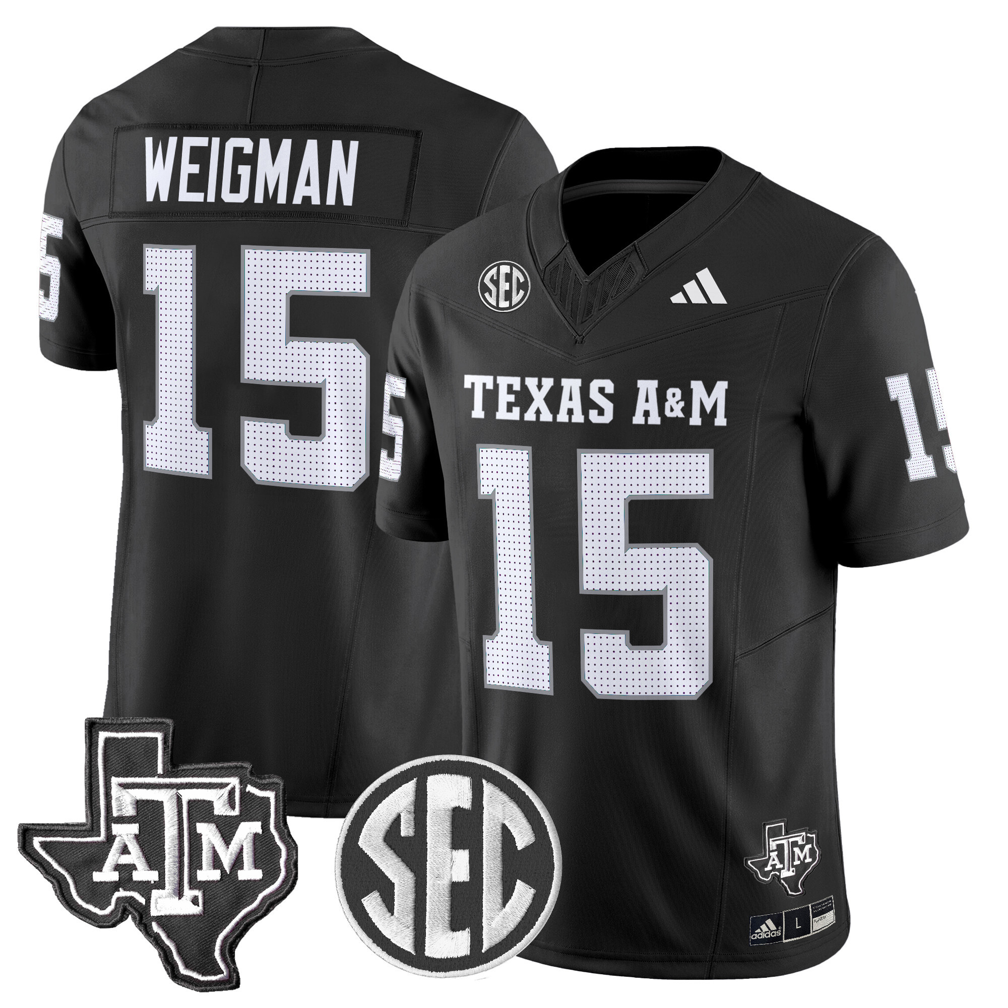 Texas A&ampM Aggies Vapor Limited Jersey - All Stitched #25 00RHSGXV