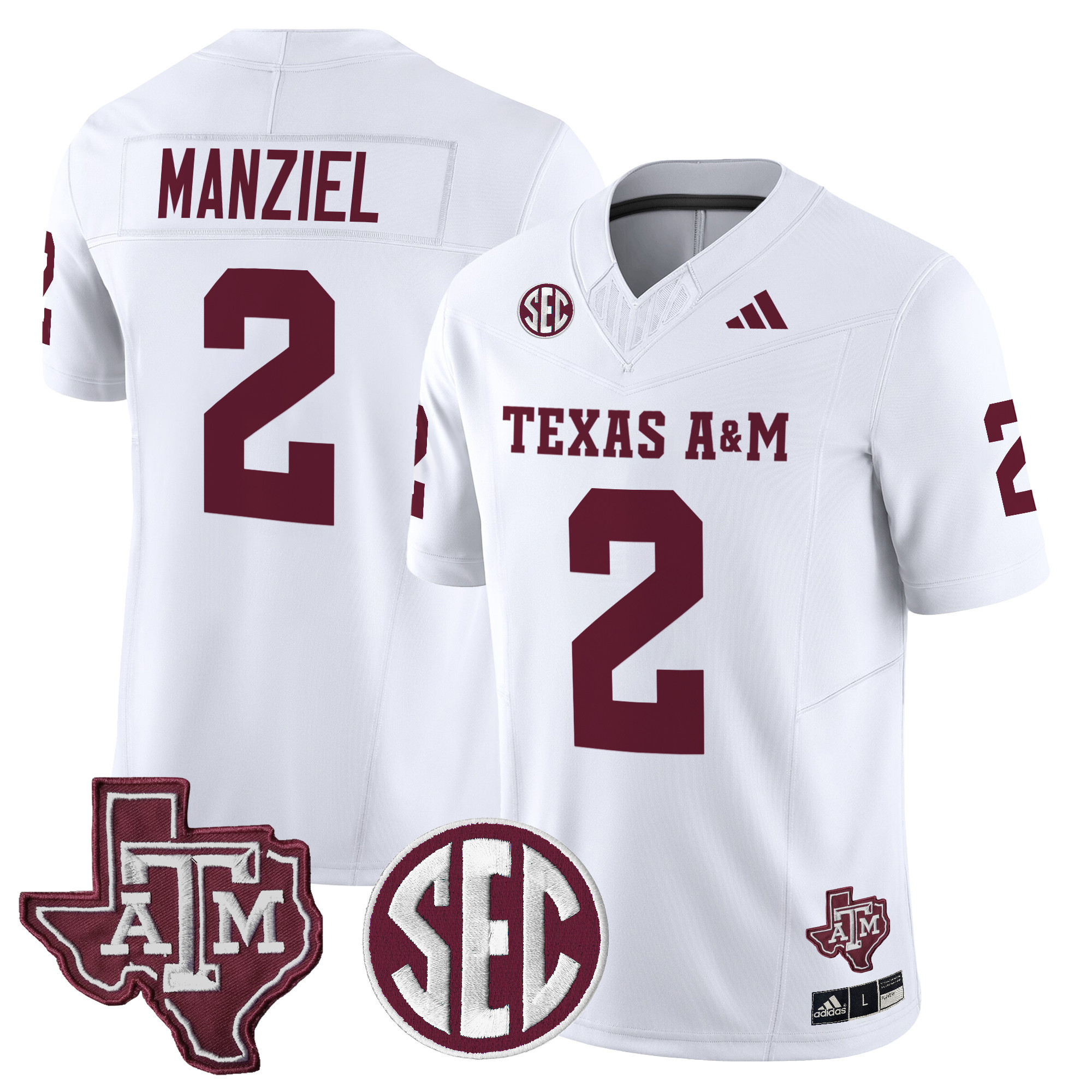 Texas A&ampM Aggies Vapor Limited Jersey - All Stitched #33 5AZ3VGXV
