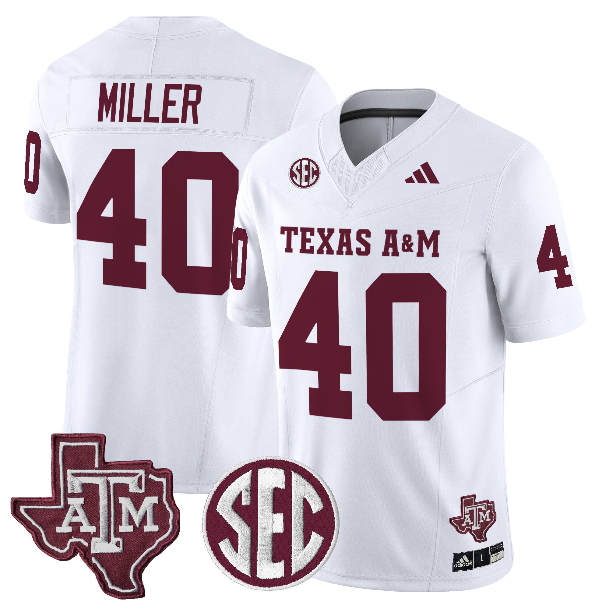 Texas A&ampM Aggies Vapor Limited Jersey - All Stitched #34 PDSHMGXV
