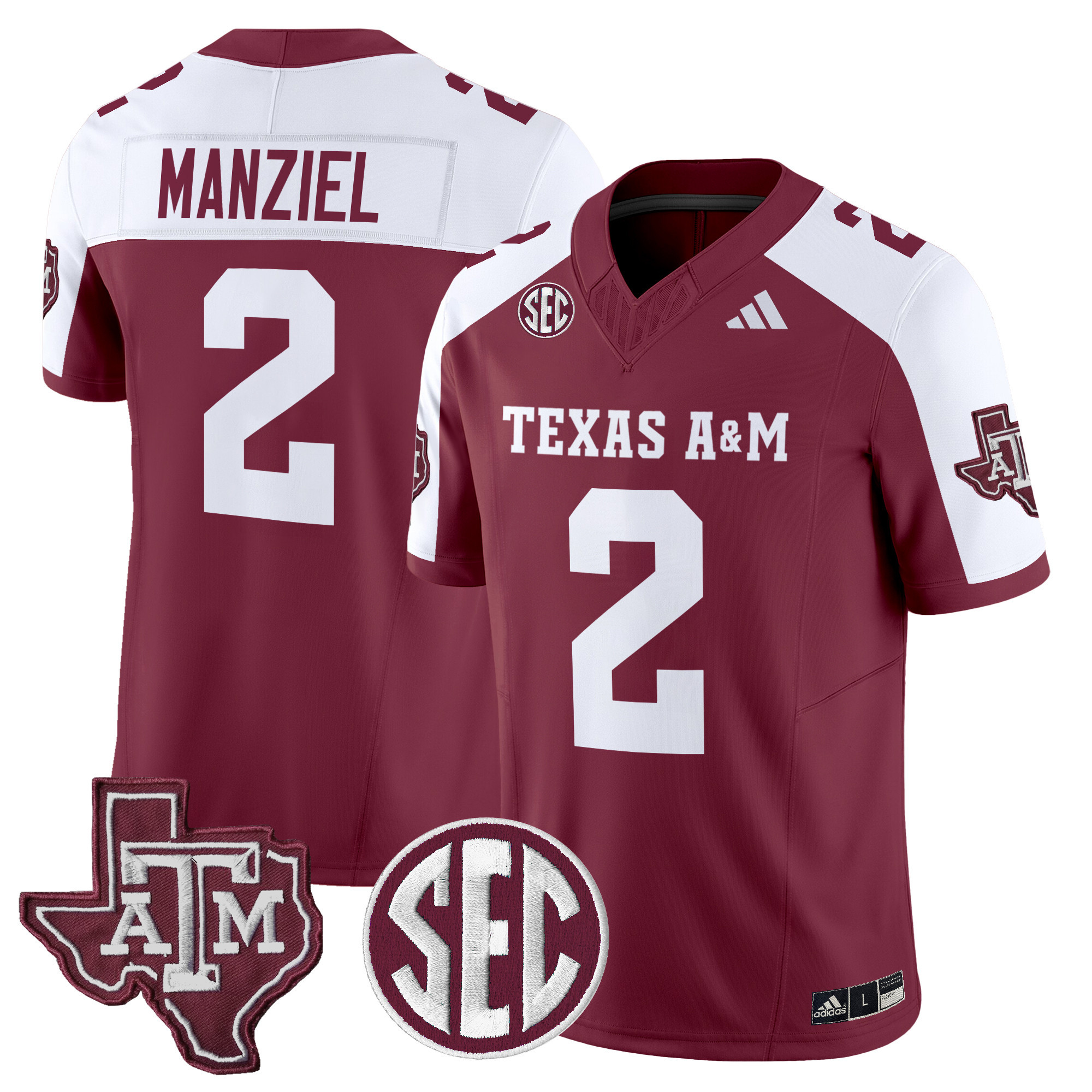 Texas A&ampM Aggies Vapor Limited Jersey - All Stitched #5 L1DKZGXV