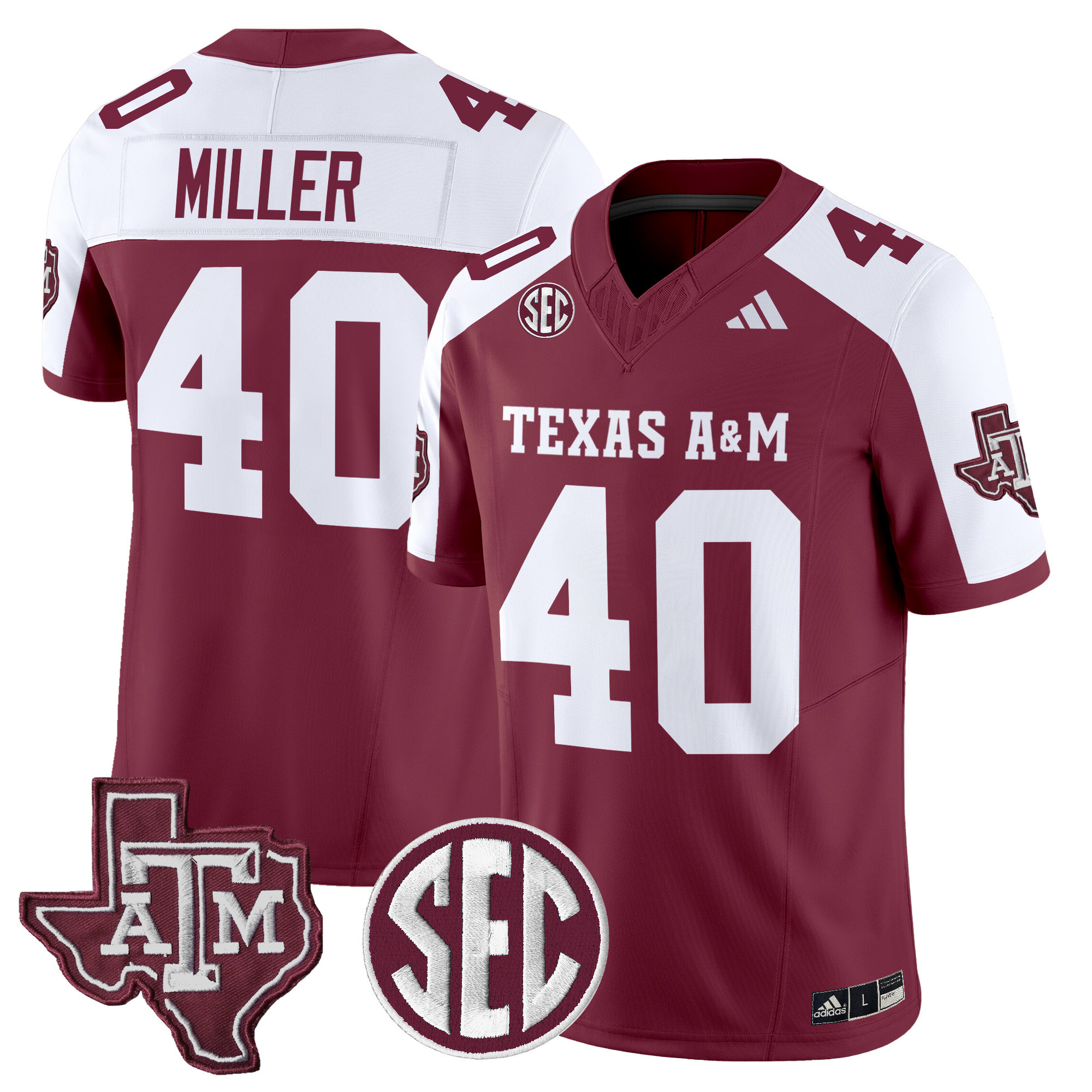 Texas A&ampM Aggies Vapor Limited Jersey - All Stitched #6 CPSLEGXV