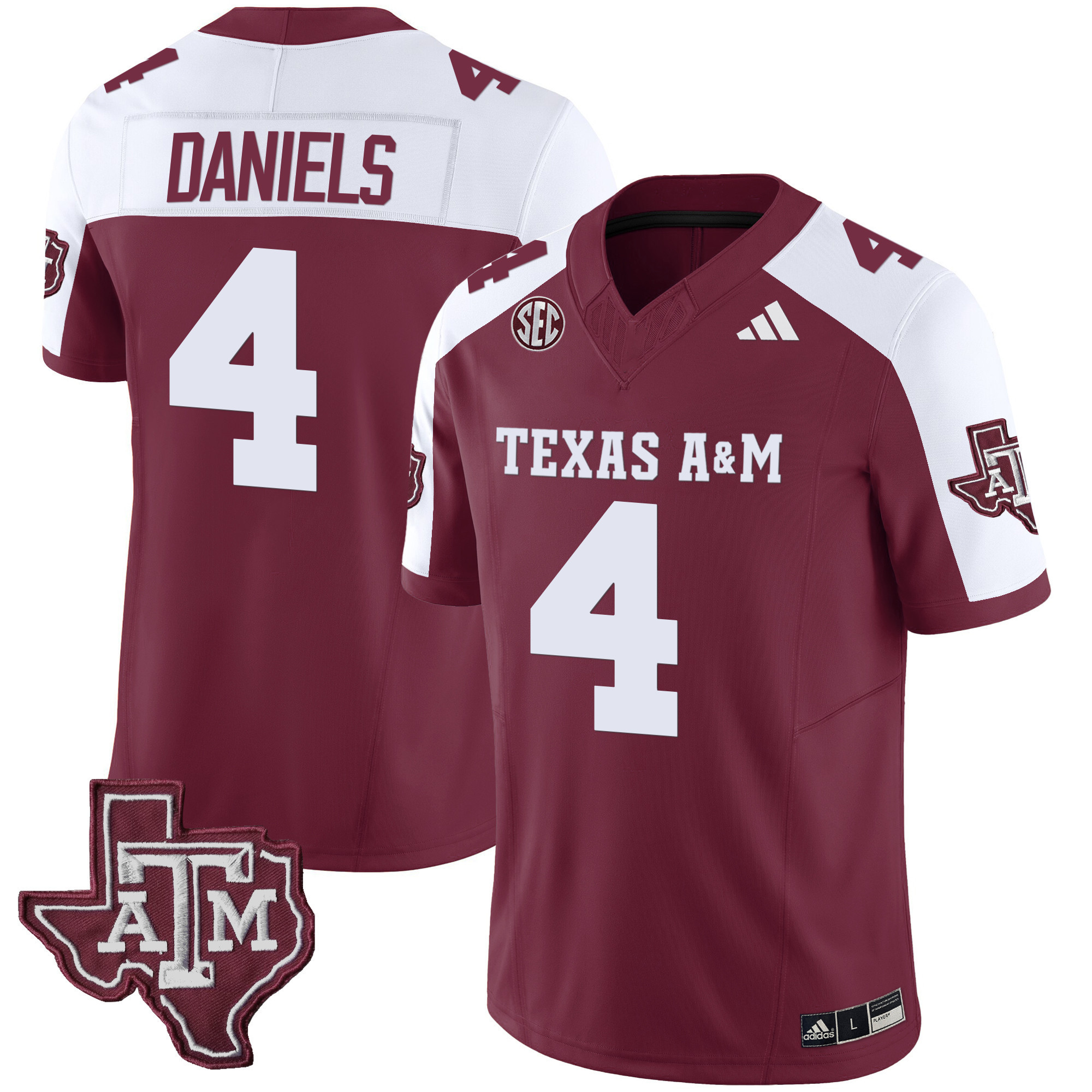 Texas A&ampM Aggies Vapor Limited Jersey V2 - All Stitched #11 DMUBTGXV
