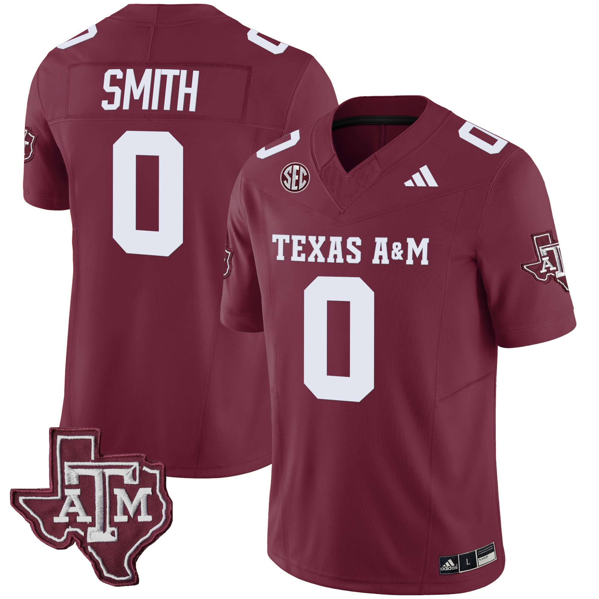 Texas A&ampM Aggies Vapor Limited Jersey V2 - All Stitched #20 NTJQYGXV