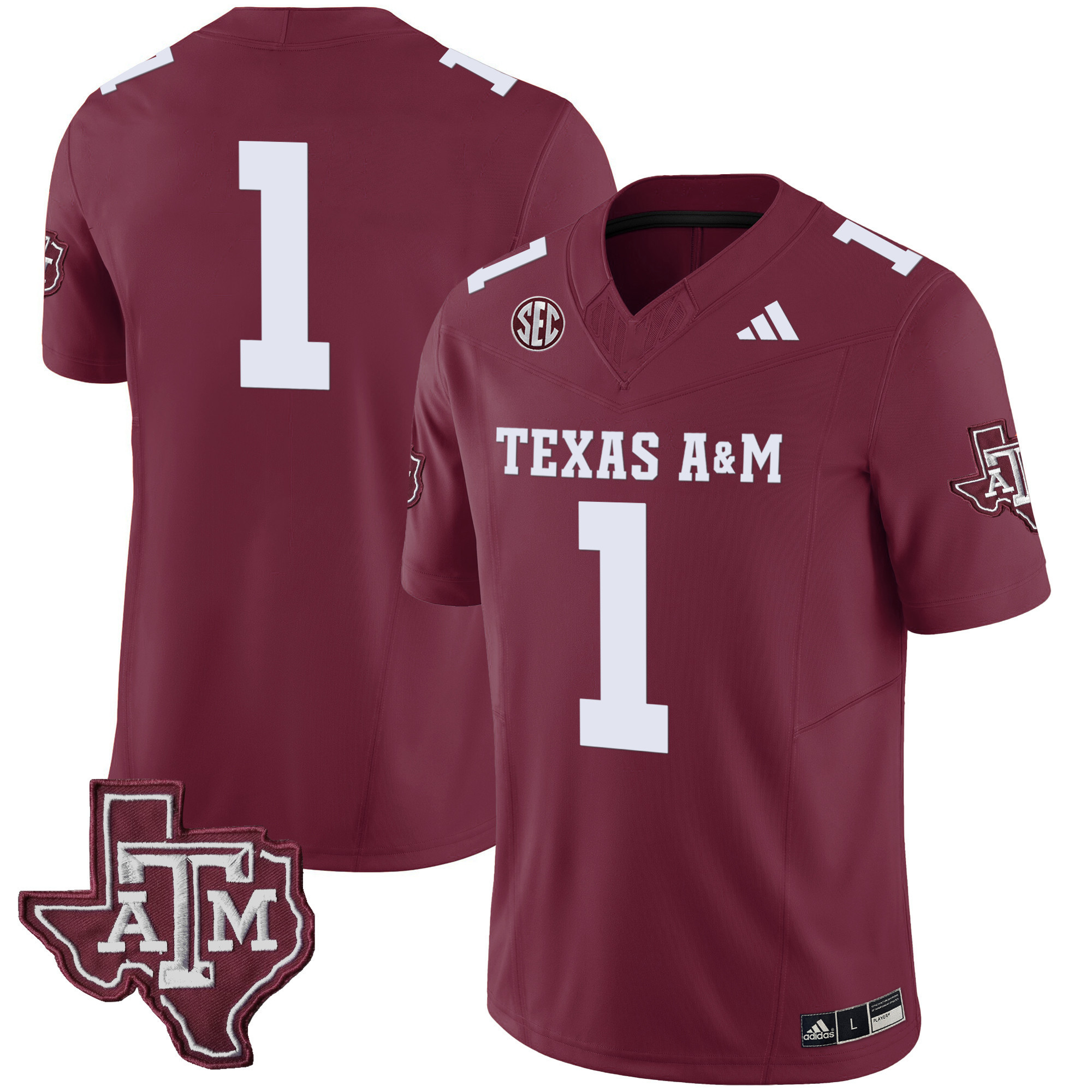 Texas A&ampM Aggies Vapor Limited Jersey V2 - All Stitched #24 NOX1AGXV
