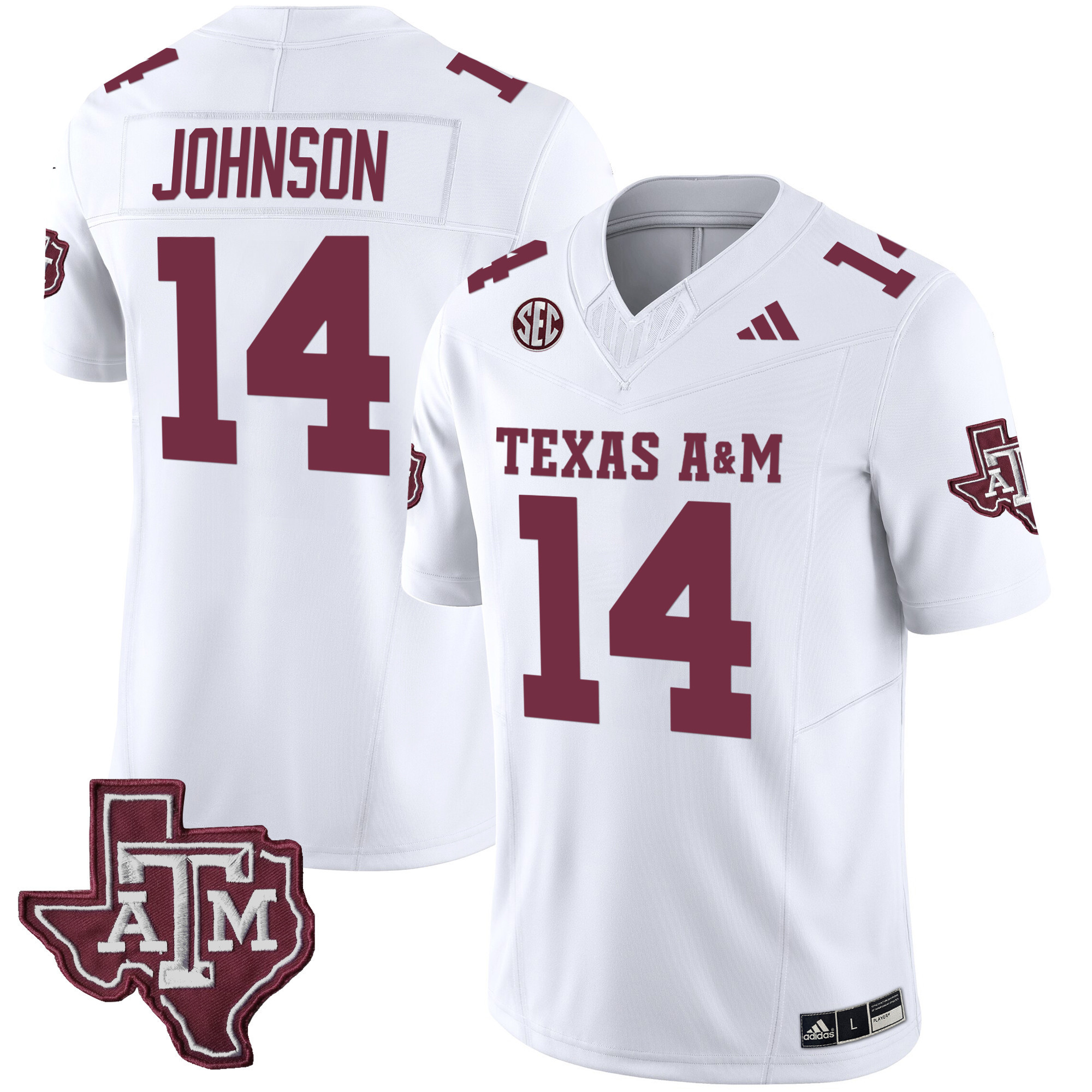 Texas A&ampM Aggies Vapor Limited Jersey V2 - All Stitched #26 X26INGXV