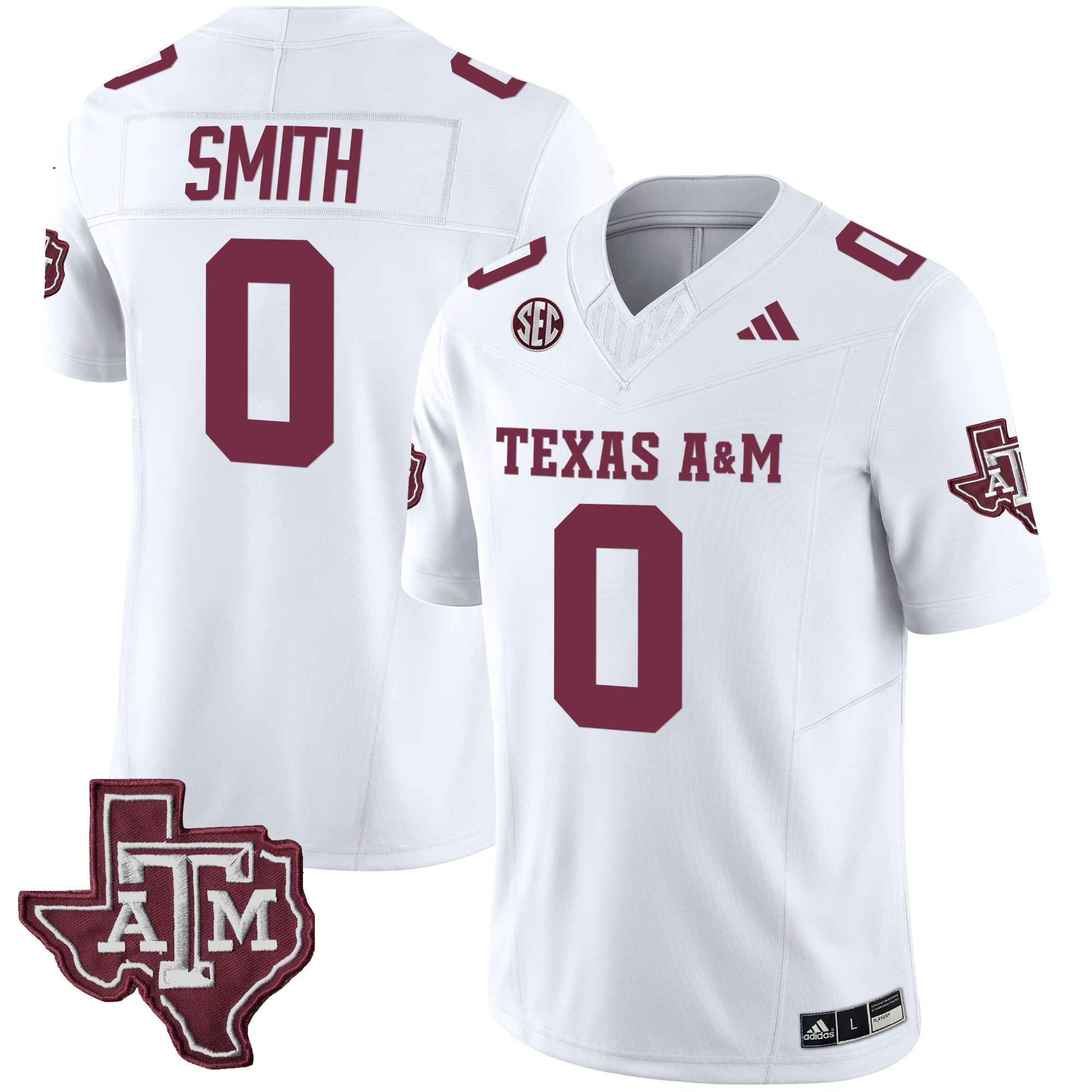 Texas A&ampM Aggies Vapor Limited Jersey V2 - All Stitched #28 YNCOKGXV