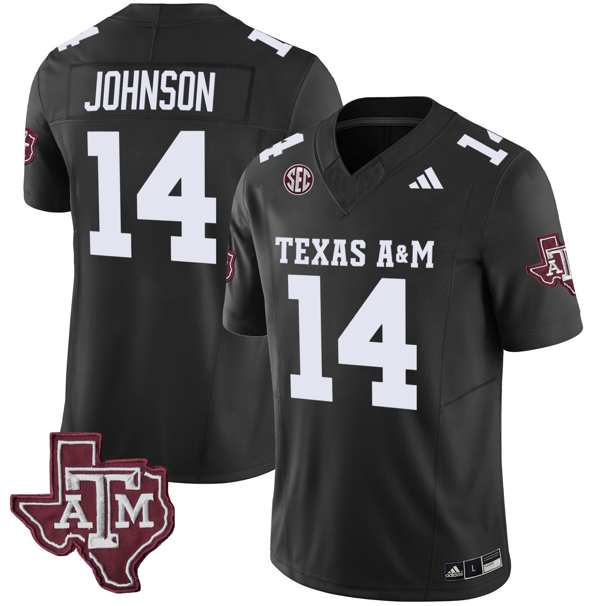 Texas A&ampM Aggies Vapor Limited Jersey V2 - All Stitched #34 XQ6GYGXV