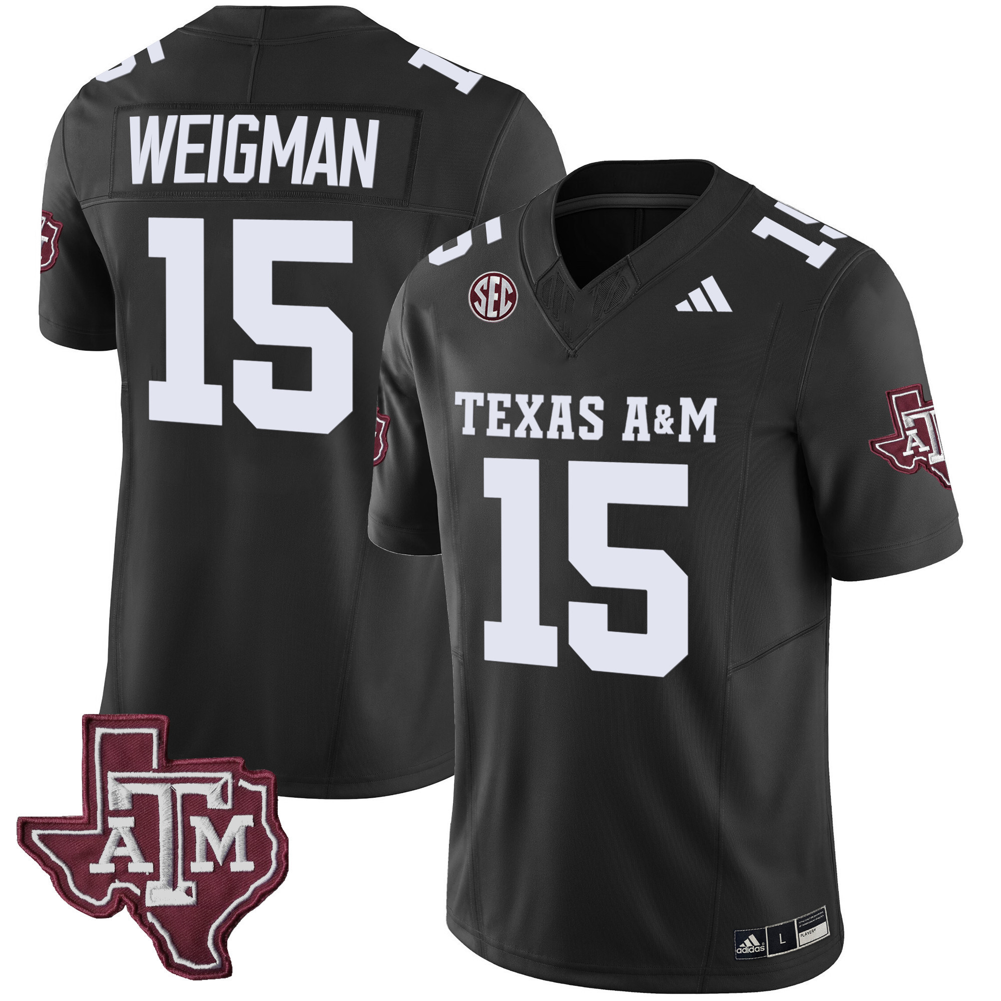 Texas A&ampM Aggies Vapor Limited Jersey V2 - All Stitched #37 BULUEGXV