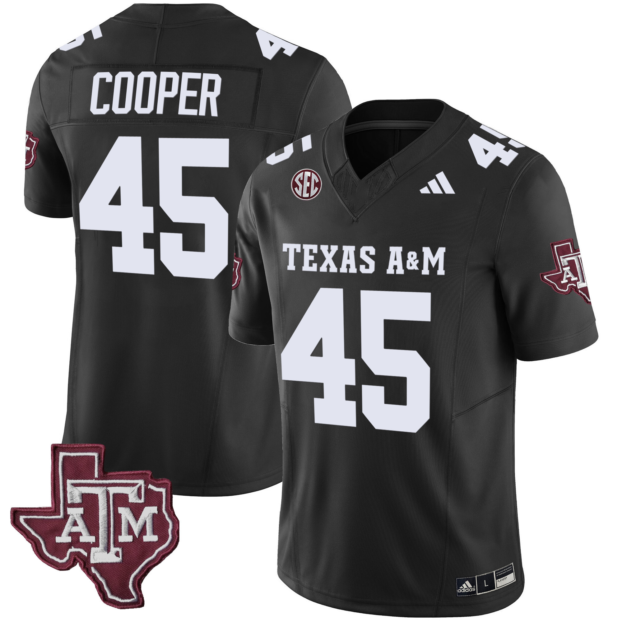 Texas A&ampM Aggies Vapor Limited Jersey V2 - All Stitched #38 TD5IZGXV