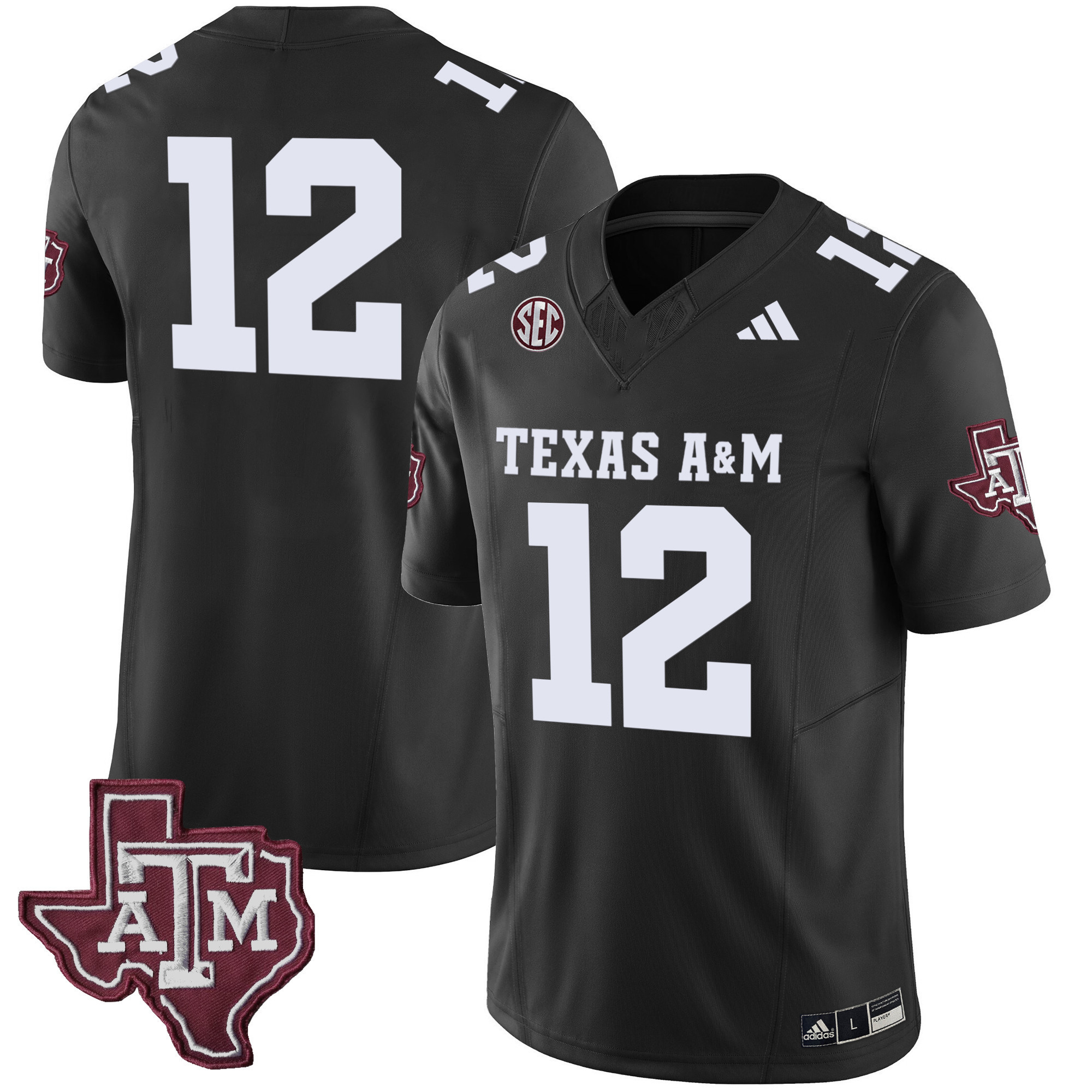 Texas A&ampM Aggies Vapor Limited Jersey V2 - All Stitched #39 7QCAKGXV