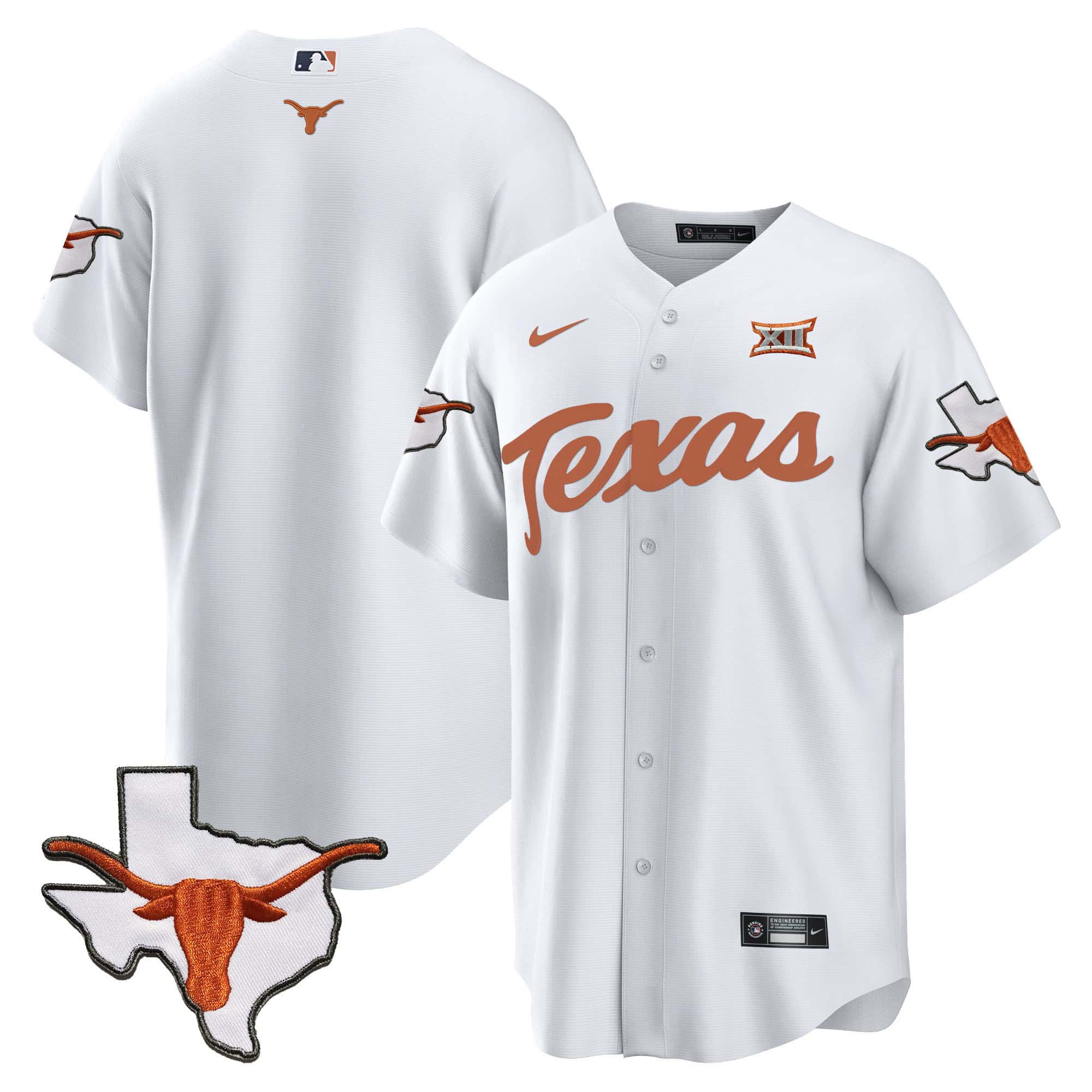 Texas Longhorns Baseball Jersey - All Stitched #21 6M2SPGXV