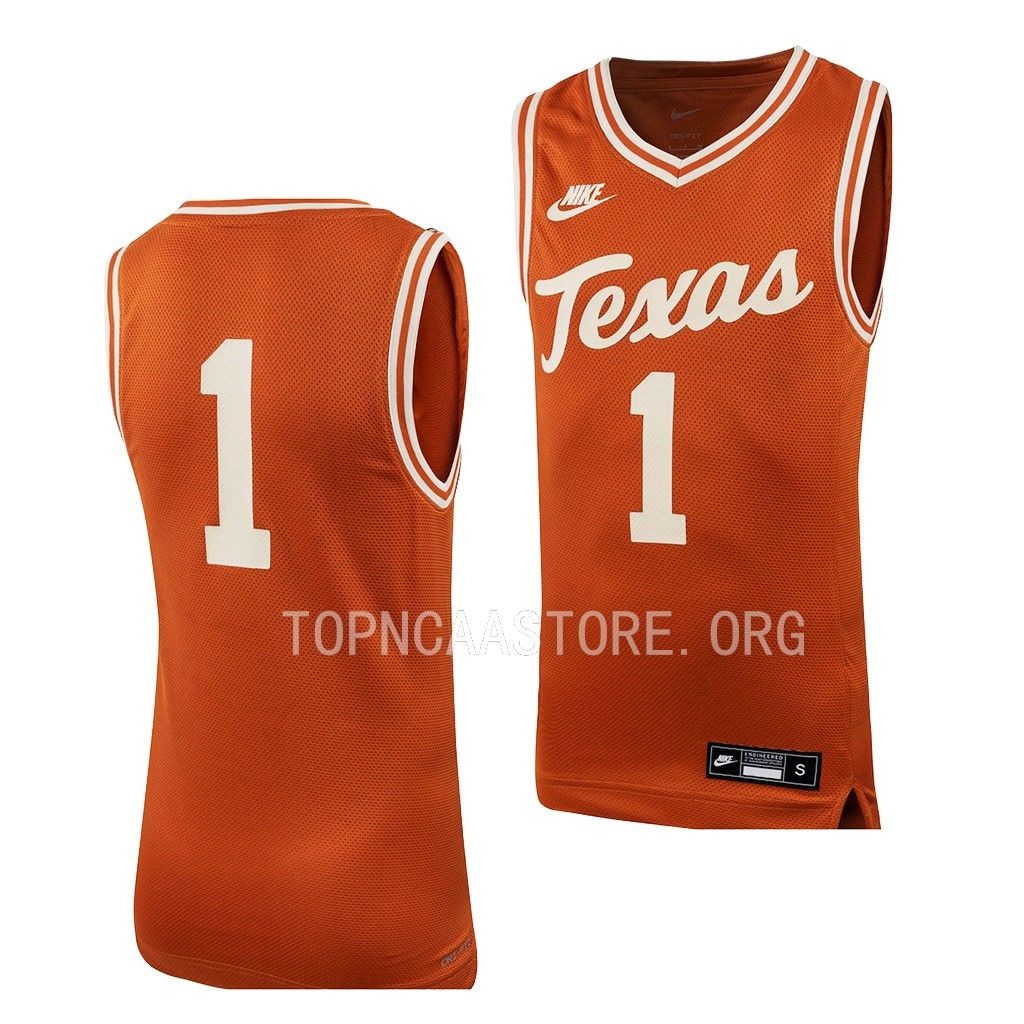 Texas Longhorns Icon Jersey Youth Orange WU40KGXV