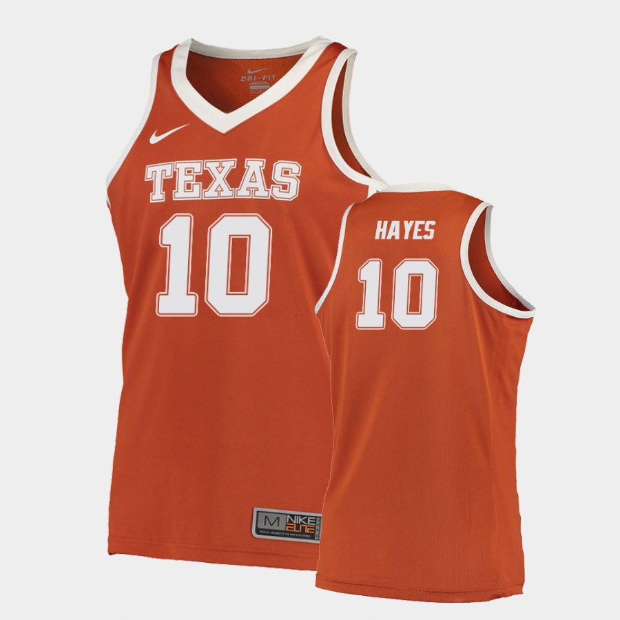 Texas Longhorns Jaxson Hayes Orange Road College Jersey AZ0DLGXV