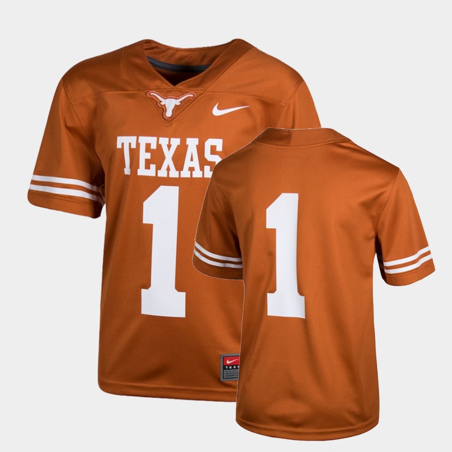 Texas Longhorns Texas Orange College Team Jersey RMI2ZGXV