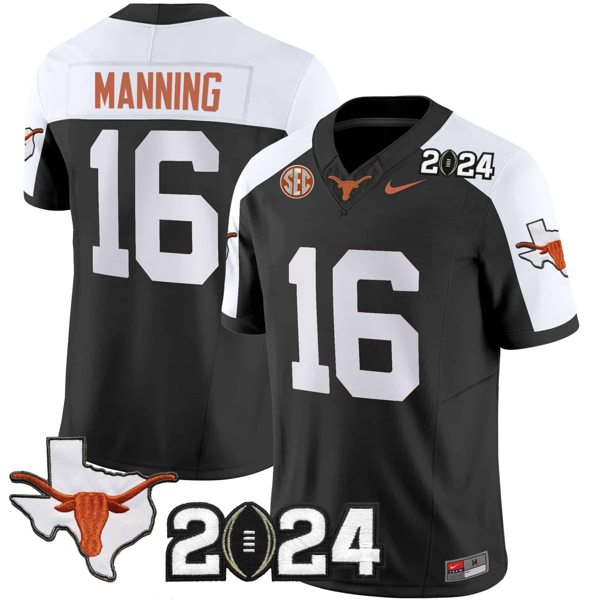 Texas Longhorns Vapor Limited Jersey - All Stitched #1 5BMOYGXV