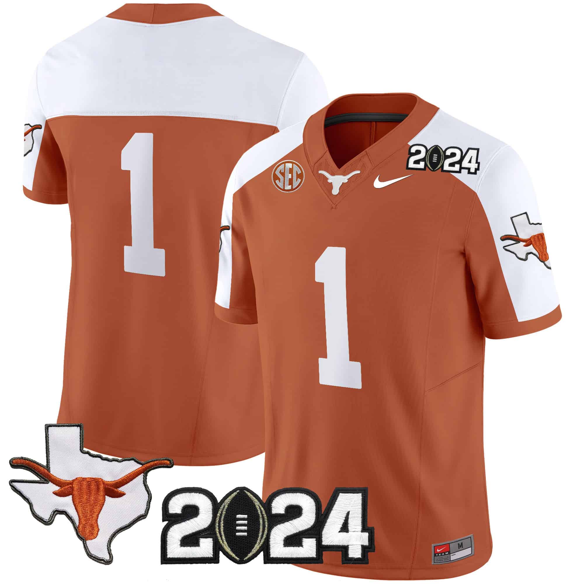 Texas Longhorns Vapor Limited Jersey - All Stitched #12 DBEDAGXV