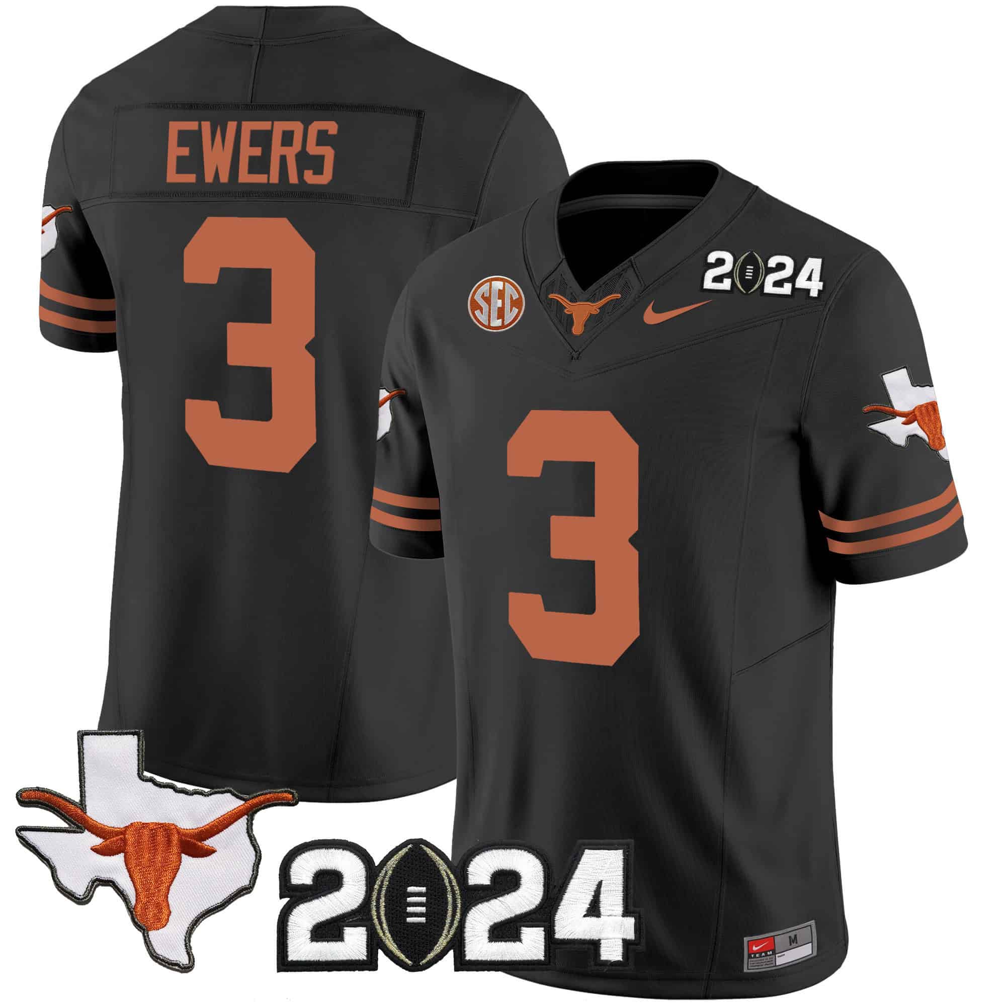 Texas Longhorns Vapor Limited Jersey - All Stitched #14 JMEW4GXV
