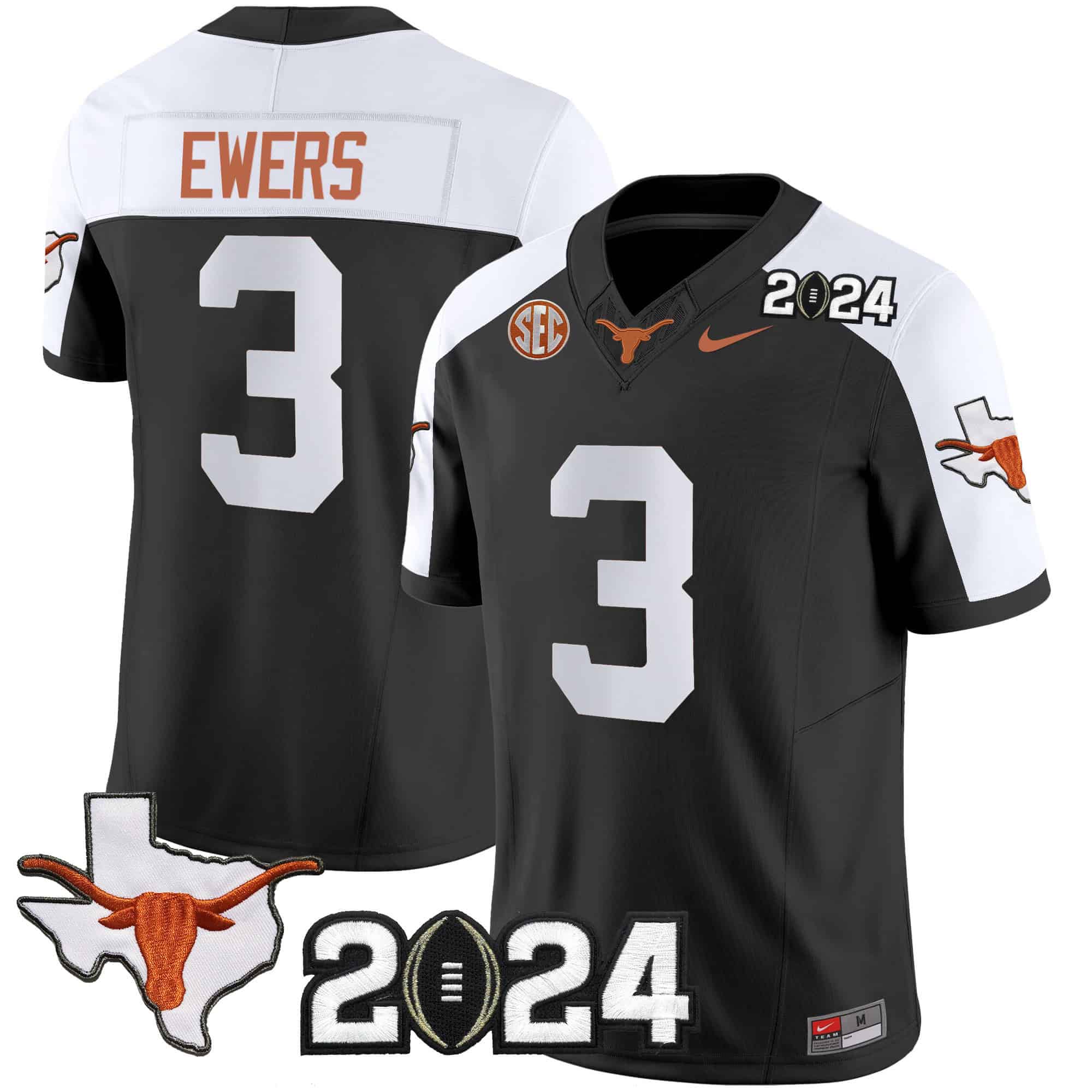 Texas Longhorns Vapor Limited Jersey - All Stitched #2 SSZQJGXV