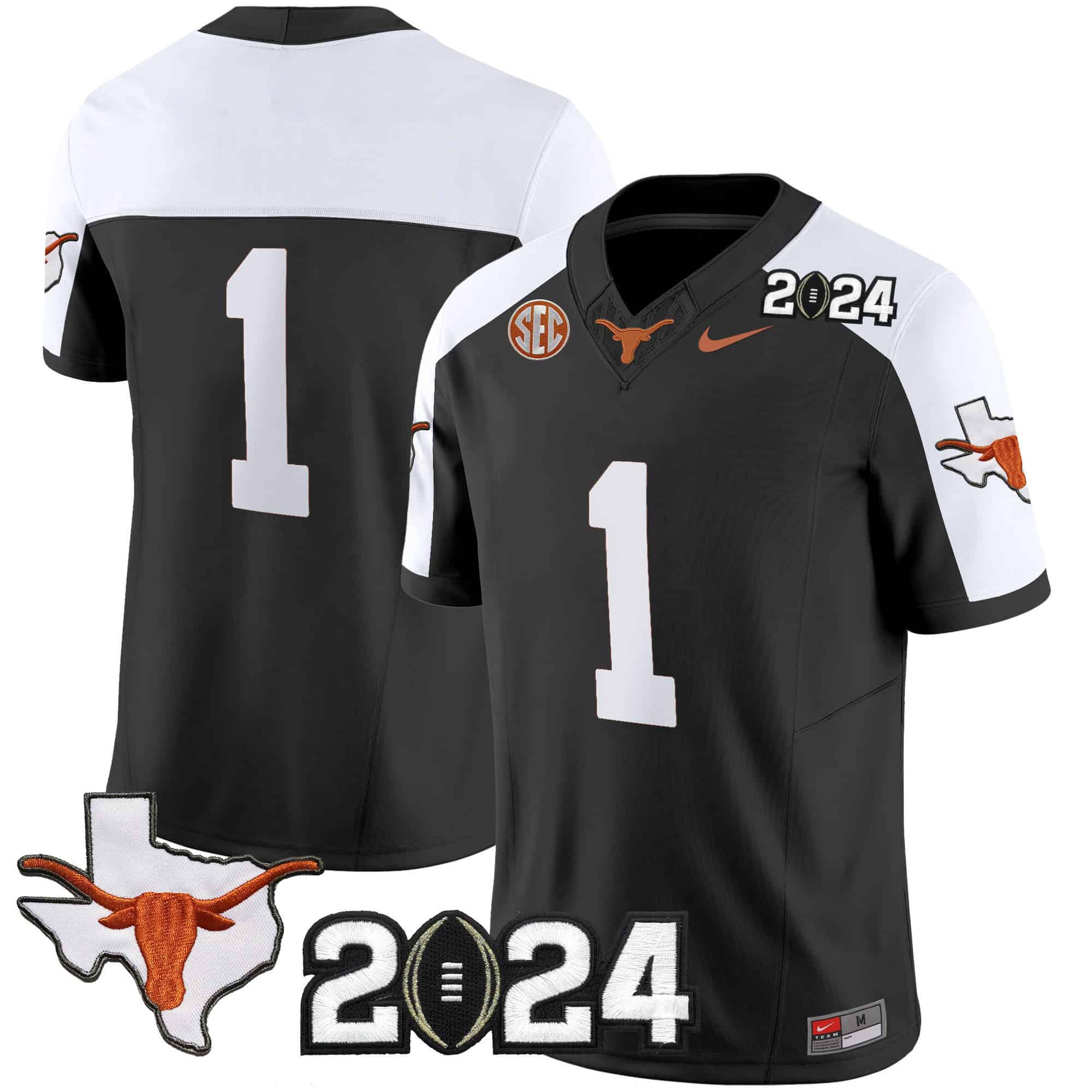 Texas Longhorns Vapor Limited Jersey - All Stitched #6 SMVZUGXV