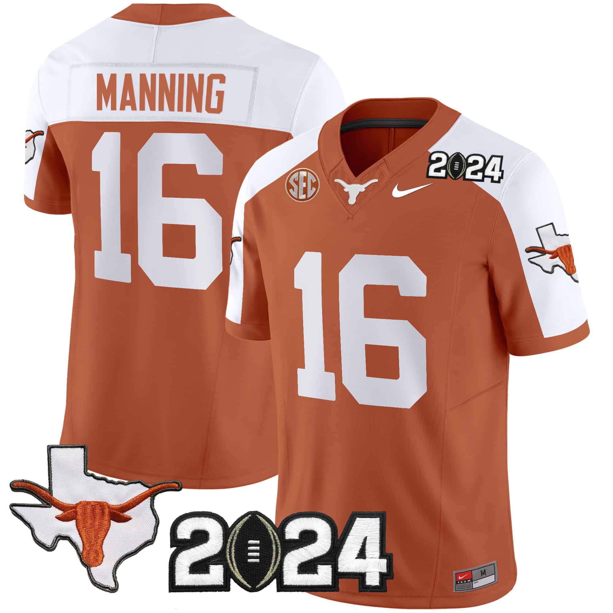 Texas Longhorns Vapor Limited Jersey - All Stitched #7 KYYINGXV