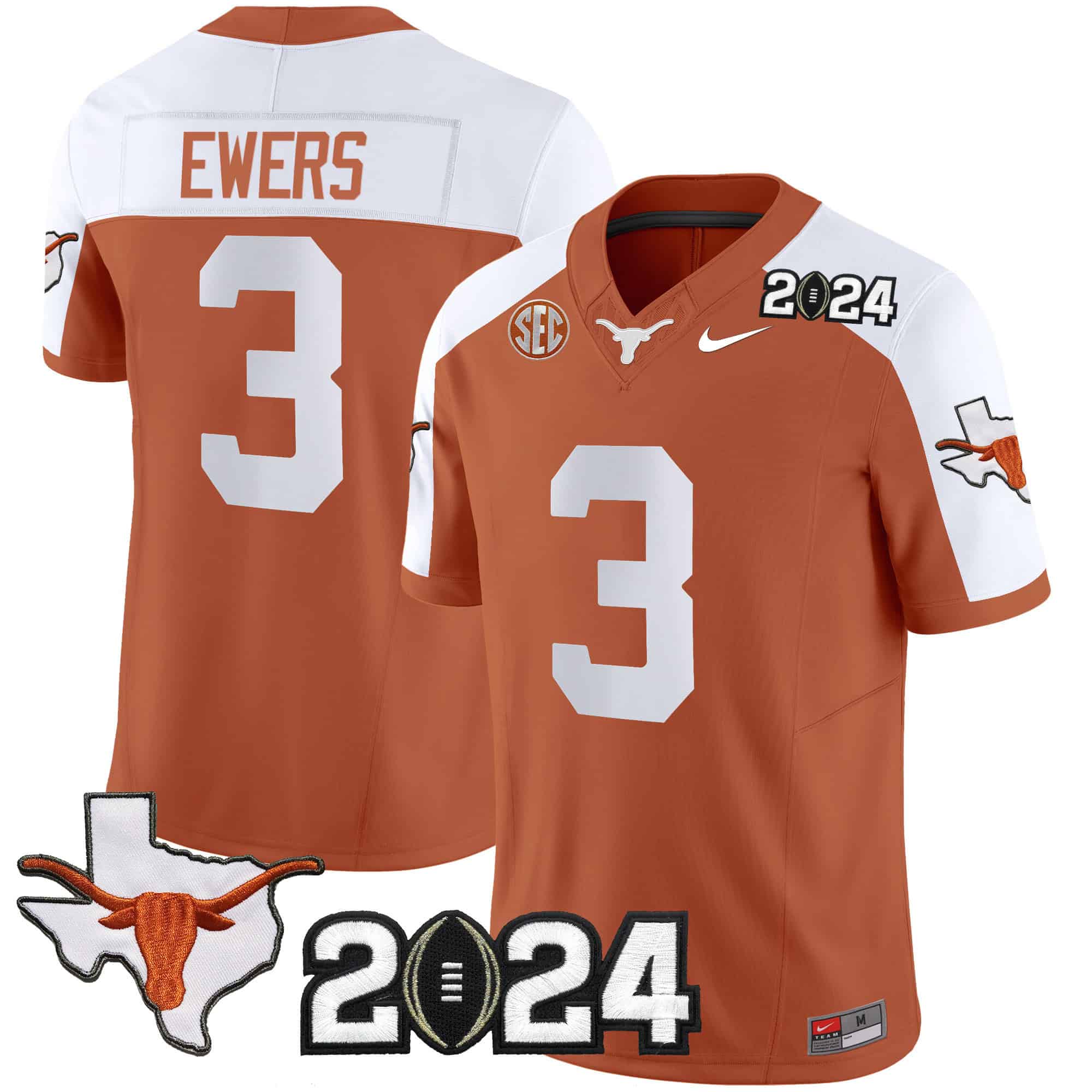 Texas Longhorns Vapor Limited Jersey - All Stitched #8 GXP1SGXV
