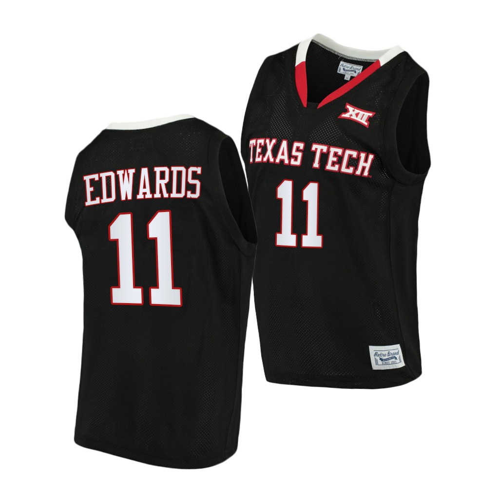 Texas Tech Red Raiders Kyler Edwards Black -21 Alumni Limited Jersey CPJR4GXV