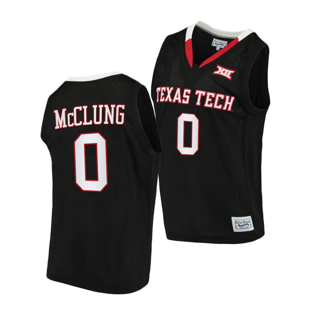 Texas Tech Red Raiders Mac McClung Black -21 Alumni Limited Jersey 3KLAQGXV
