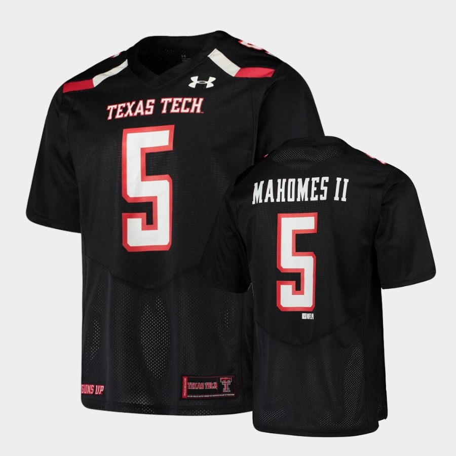 Texas Tech Red Raiders Patrick Mahomes Black Alumni Jersey OUREPGXV