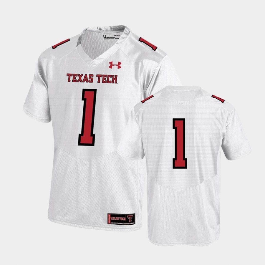 Texas Tech Red Raiders White Premier College Jersey KR0IKGXV