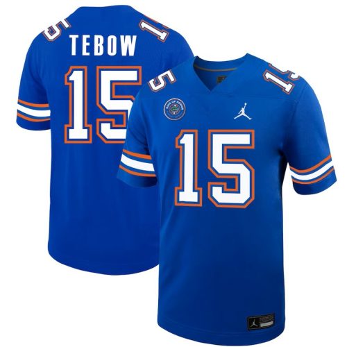 Tim Tebow Jersey Royal Florida Gators Ring of Honor Untouchable 6MEXCGXV