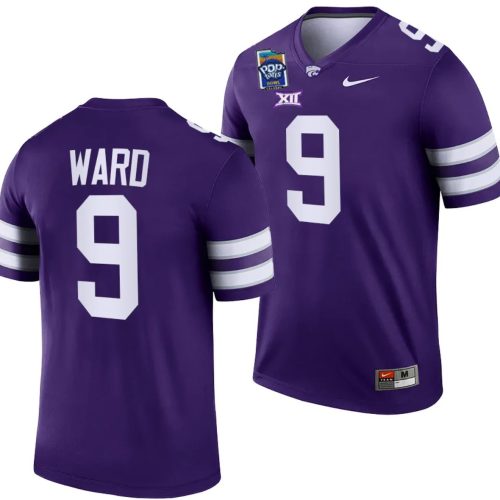 Treshaun Ward Jersey #9 Kansas State Wildcats Pop-Tarts Bowl Football Purple 6OA64GXV