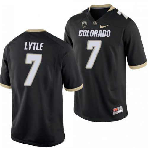 Tyler Lytle Jersey Colorado Buffaloes College Football Game Black #7 16LZUGXV