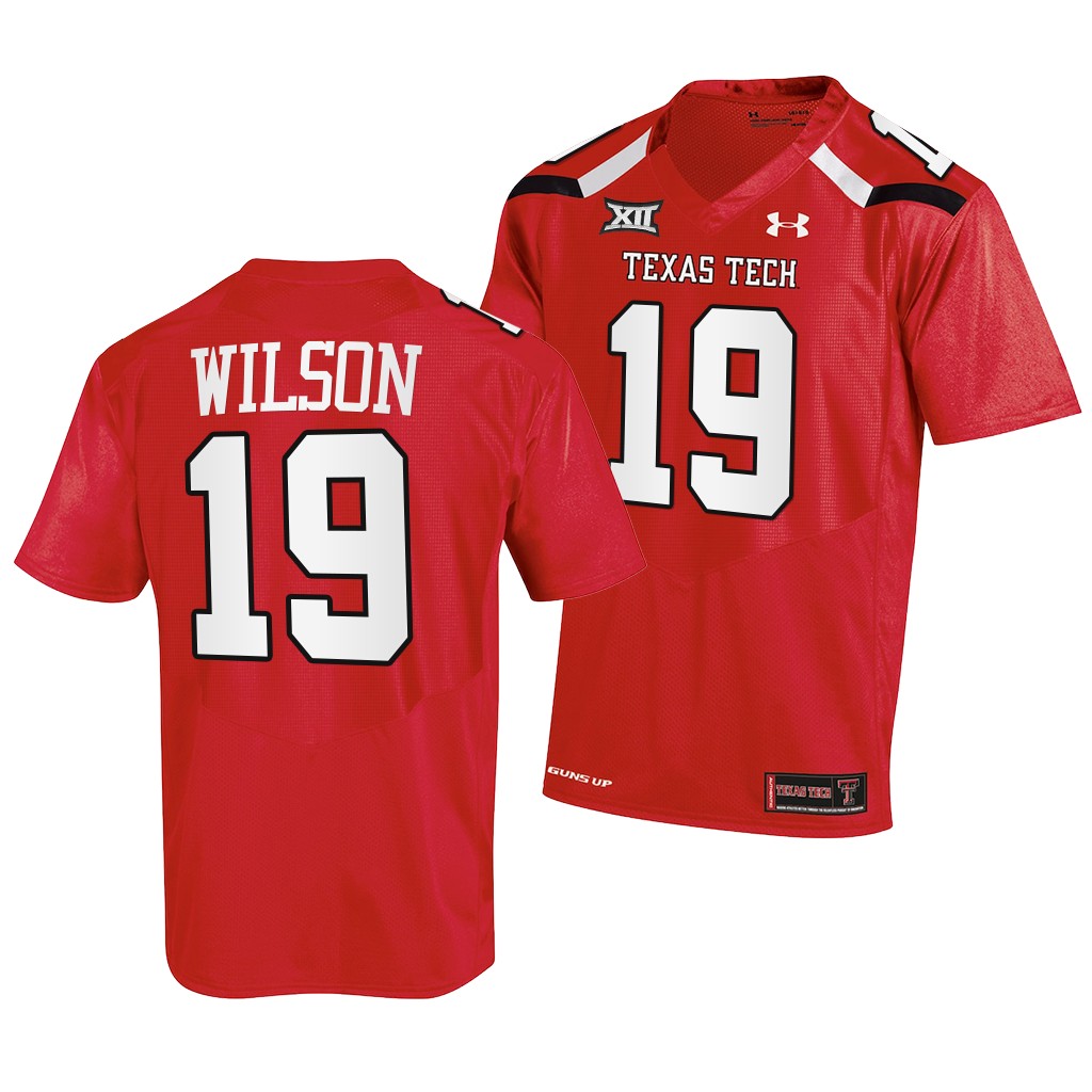 Tyree Wilson Texas Tech Red Raiders College Red Men 19 Jersey 2022-23 N5JPNGXV