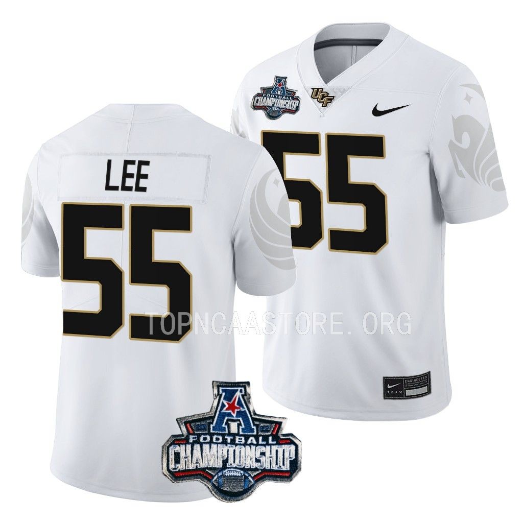 UCF Knights American Championship Matthew Lee #55 White Jersey NDTKNGXV