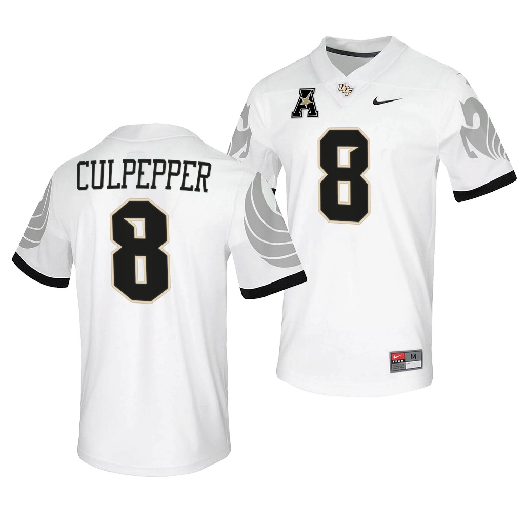 UCF Knights Daunte Culpepper #8 White College Jersey Alumni WOBHCGXV