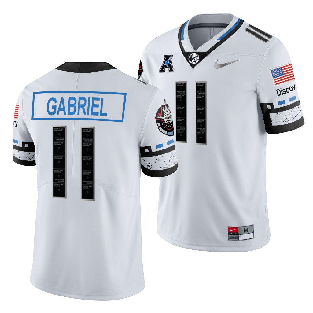UCF Knights Dillon Gabriel 11 White -22 Space Game College Jersey Men ILLV4GXV