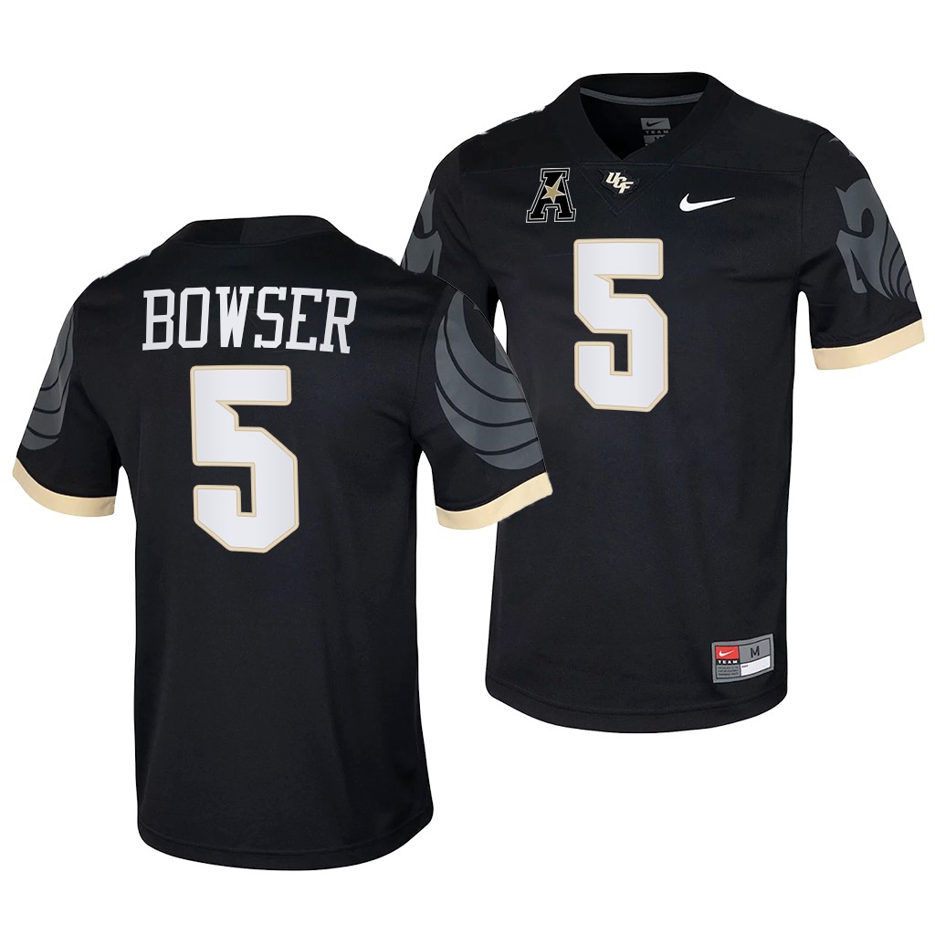 UCF Knights Isaiah Bowser 5 Black -22 College Jersey Men 9EOTLGXV