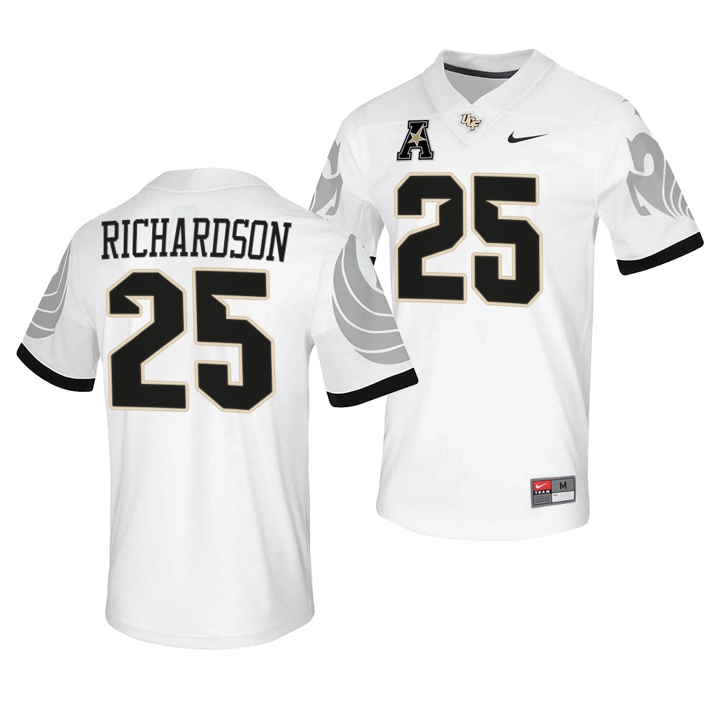 UCF Knights Johnny Richardson #25 White College Jersey KF5WFGXV