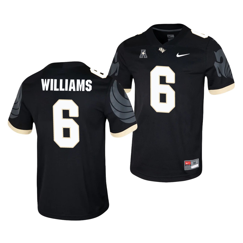 UCF Knights Marlon Williams Black College Game Jersey X5PAZGXV